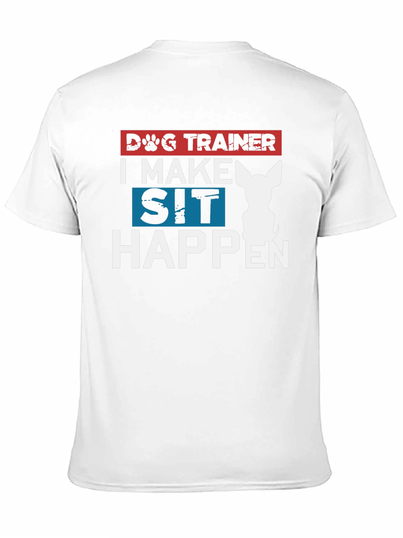 Black Dog Trainer T-Shirt - I Make Sit Happen view 11