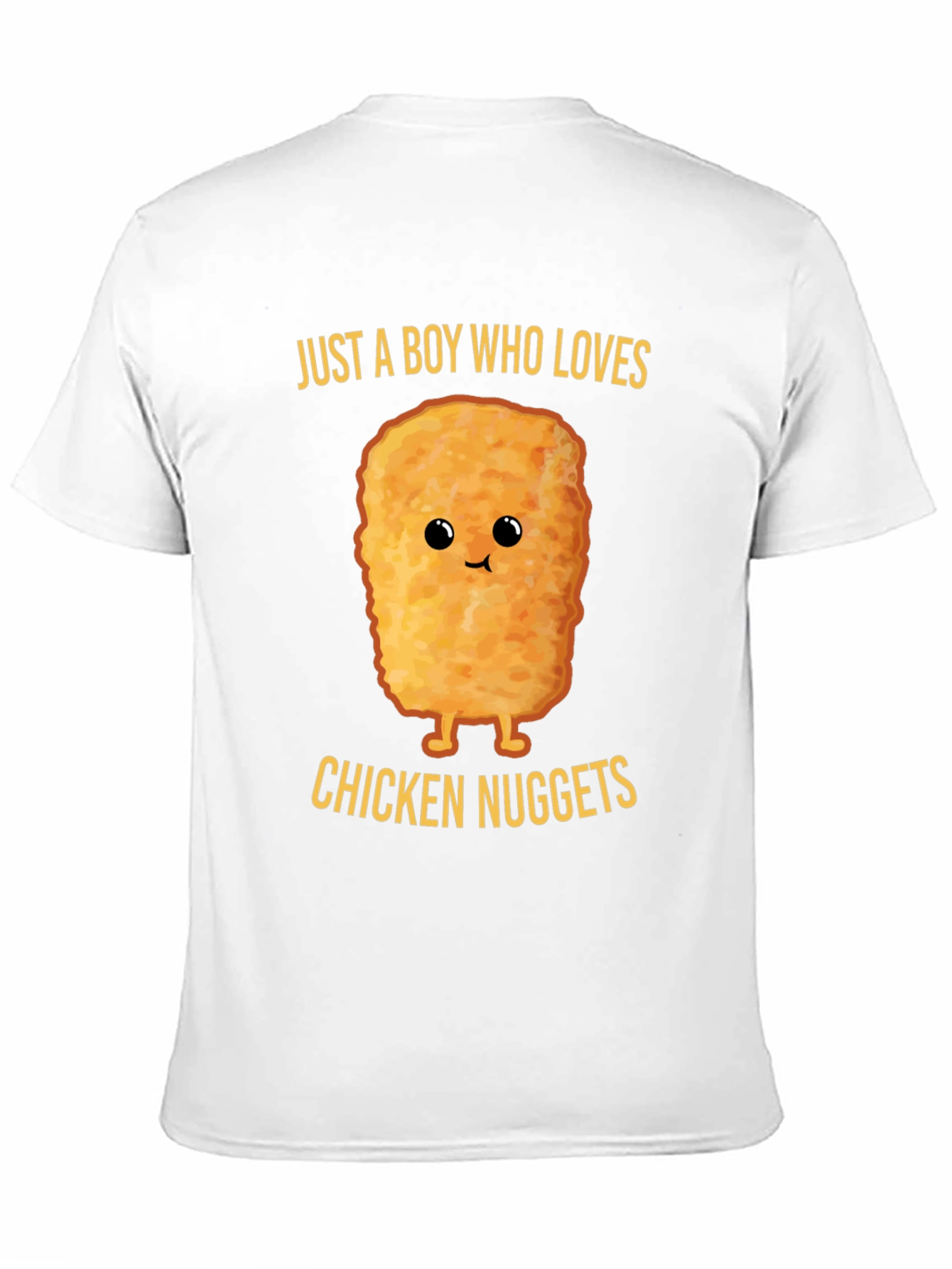Black Chicken Nugget Lover T-Shirt view 11