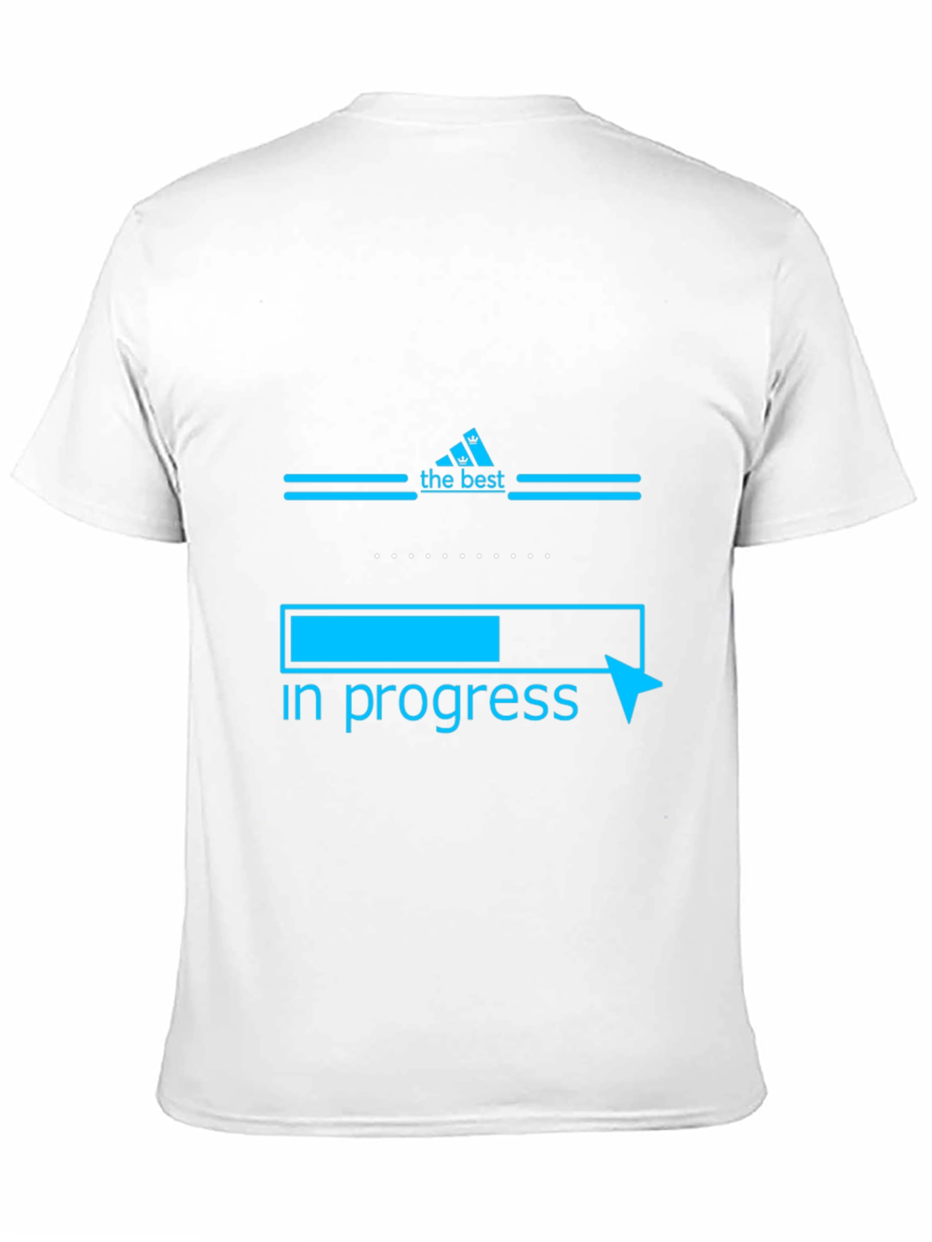 Black The Best In Progress Black Graphic T-Shirt view 11