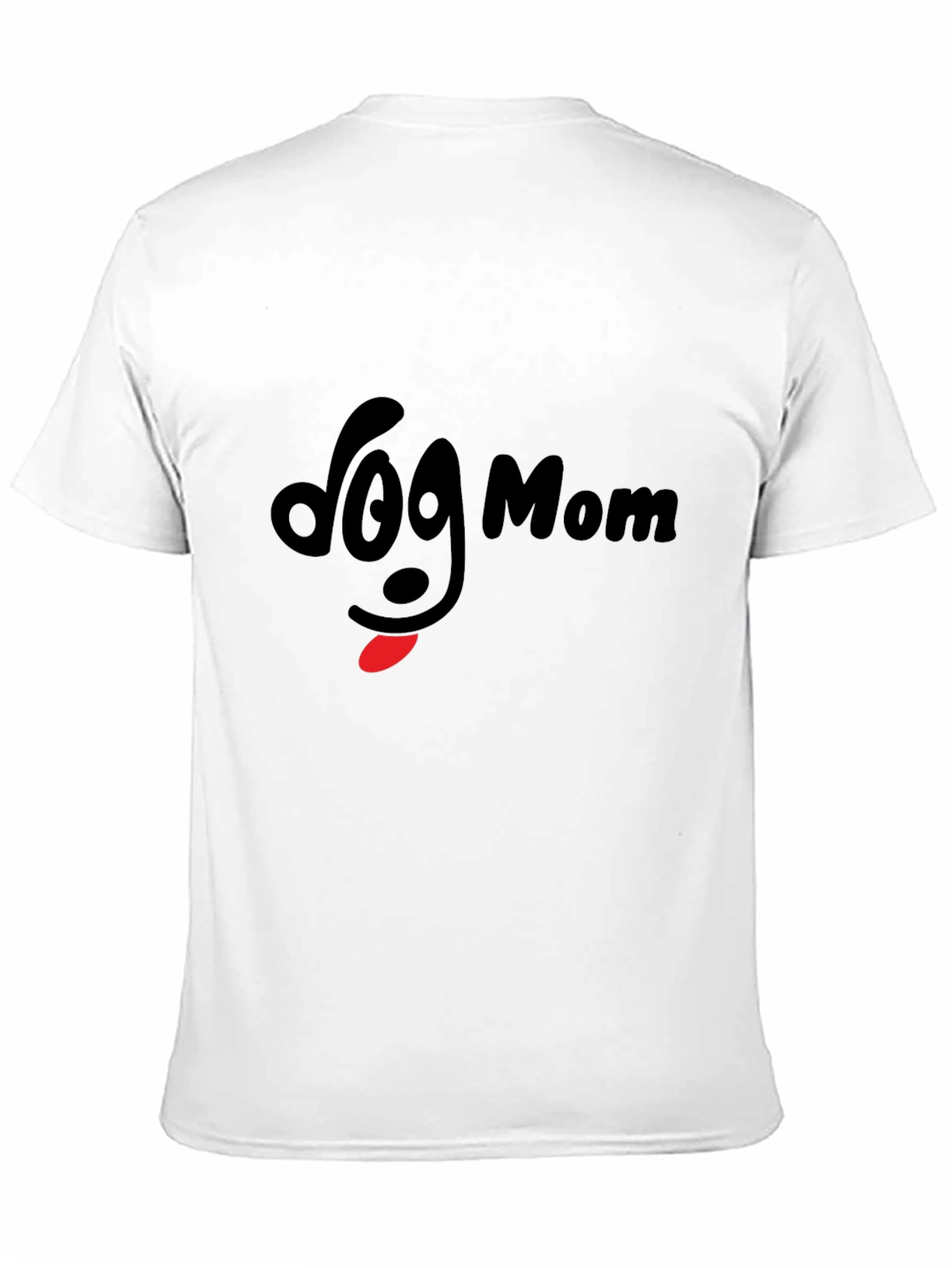 Black Dog Mom T-Shirt - Cute Graphic Tee view 11