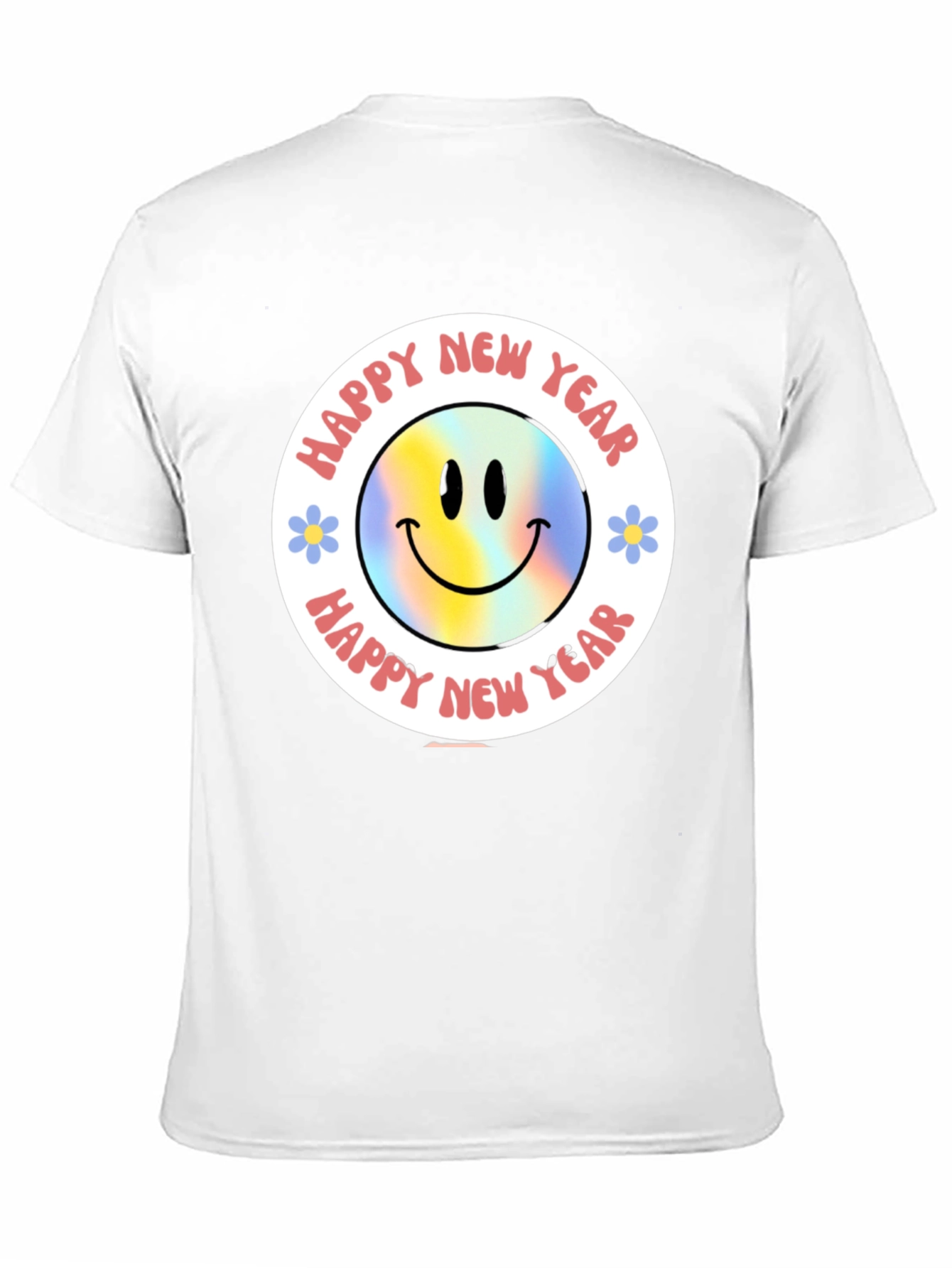 Black Happy New Year Graphic Tee view 11