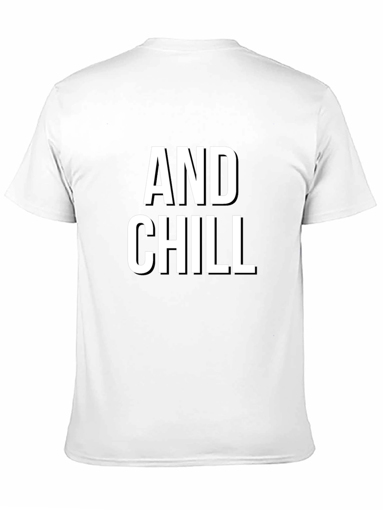 Black And Chill - Unisex Graphic Tee - Comfortable Fit view 11