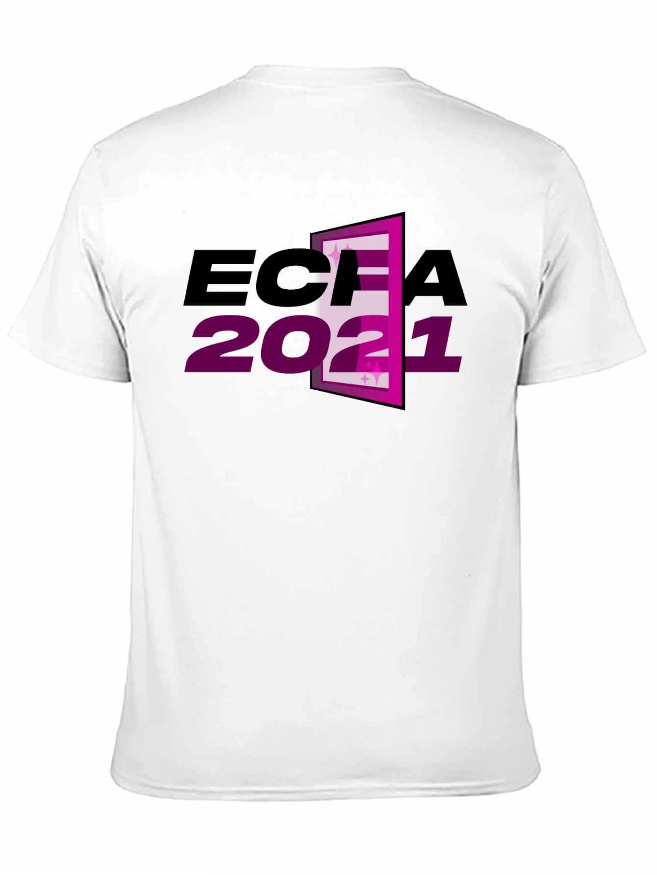 Black ECIA 2021 Graphic Tee view 11