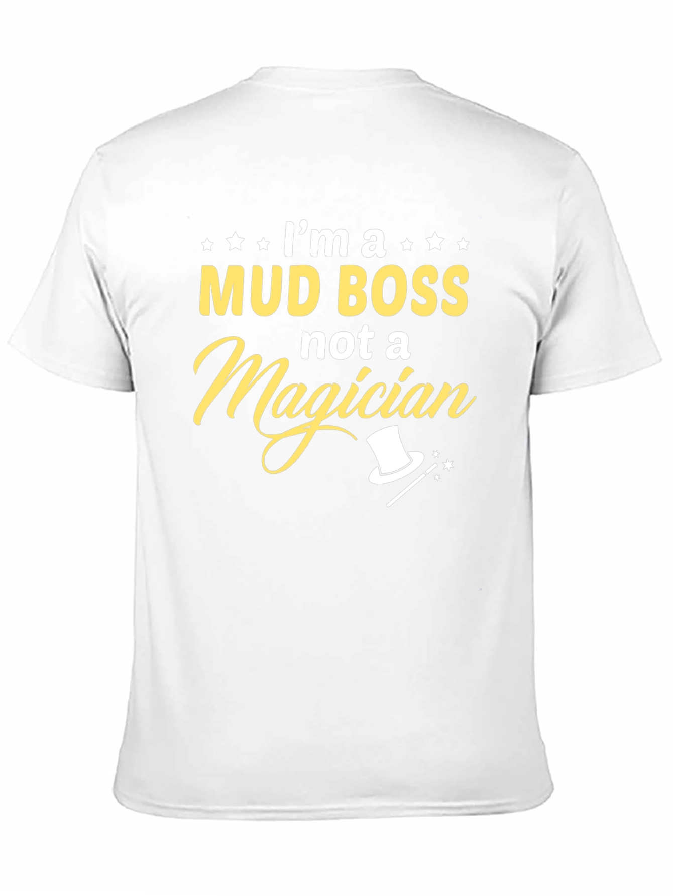 Black Mud Boss T-Shirt - Funny Graphic Tee view 11