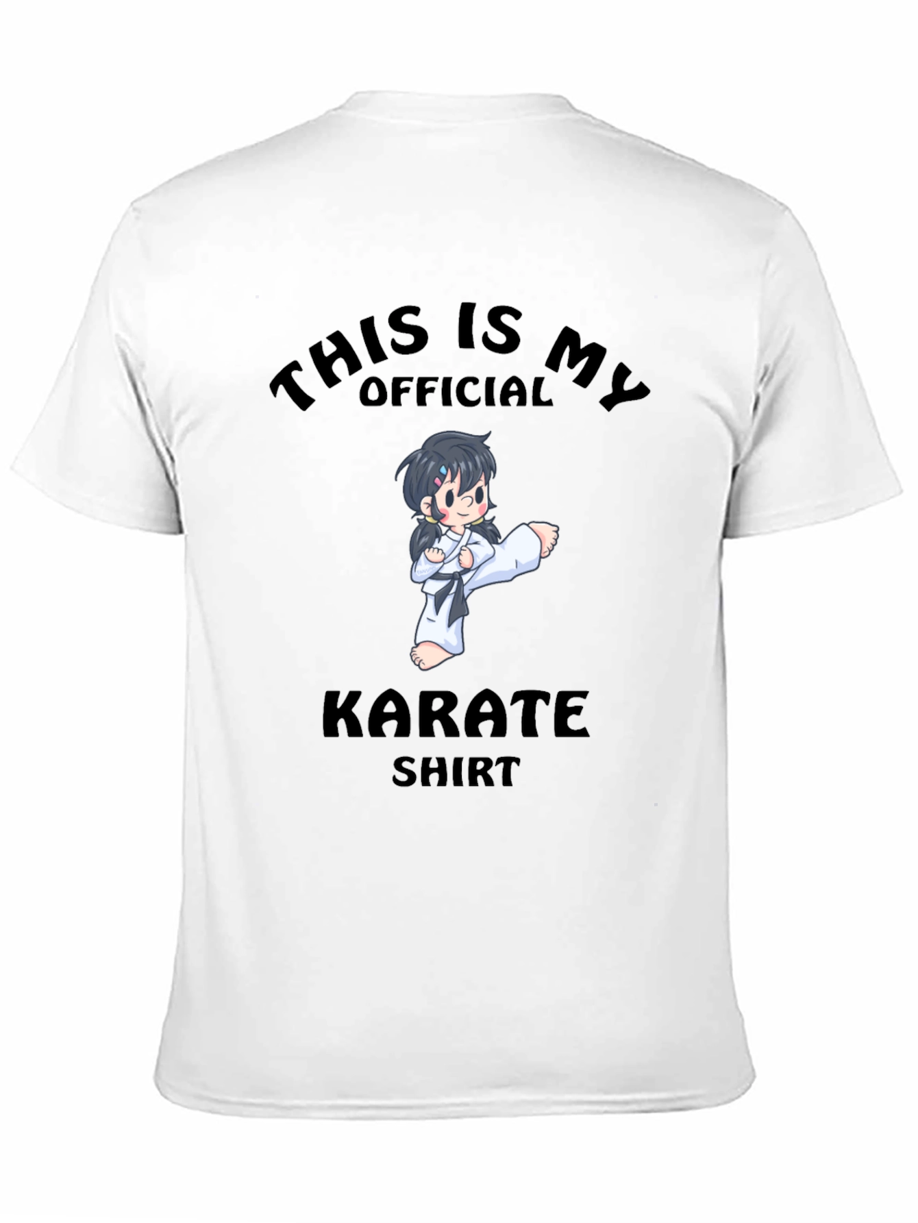 Black Karate Official T-Shirt view 11