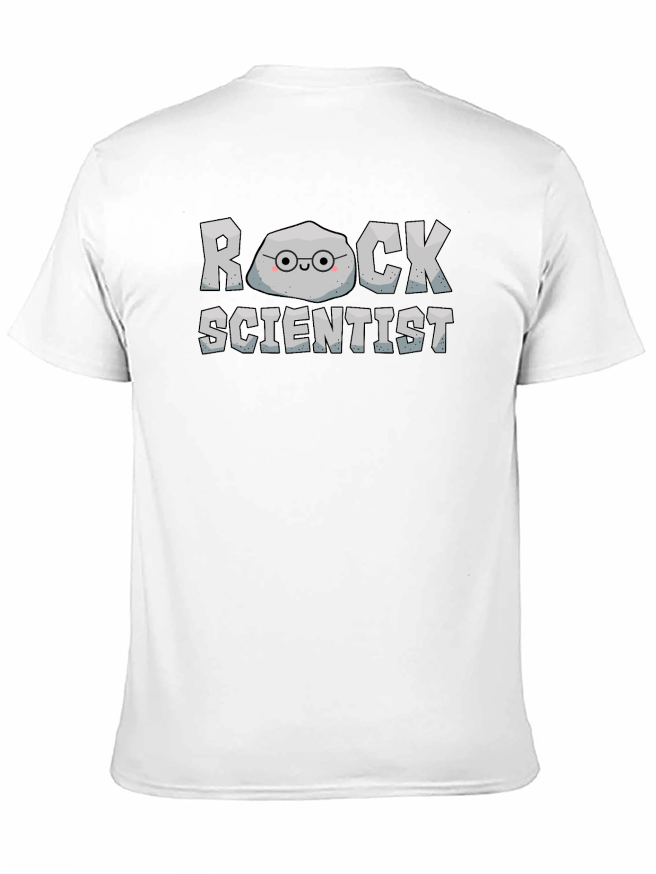 Black Rock Scientist Funny Graphic Tee - Black view 11