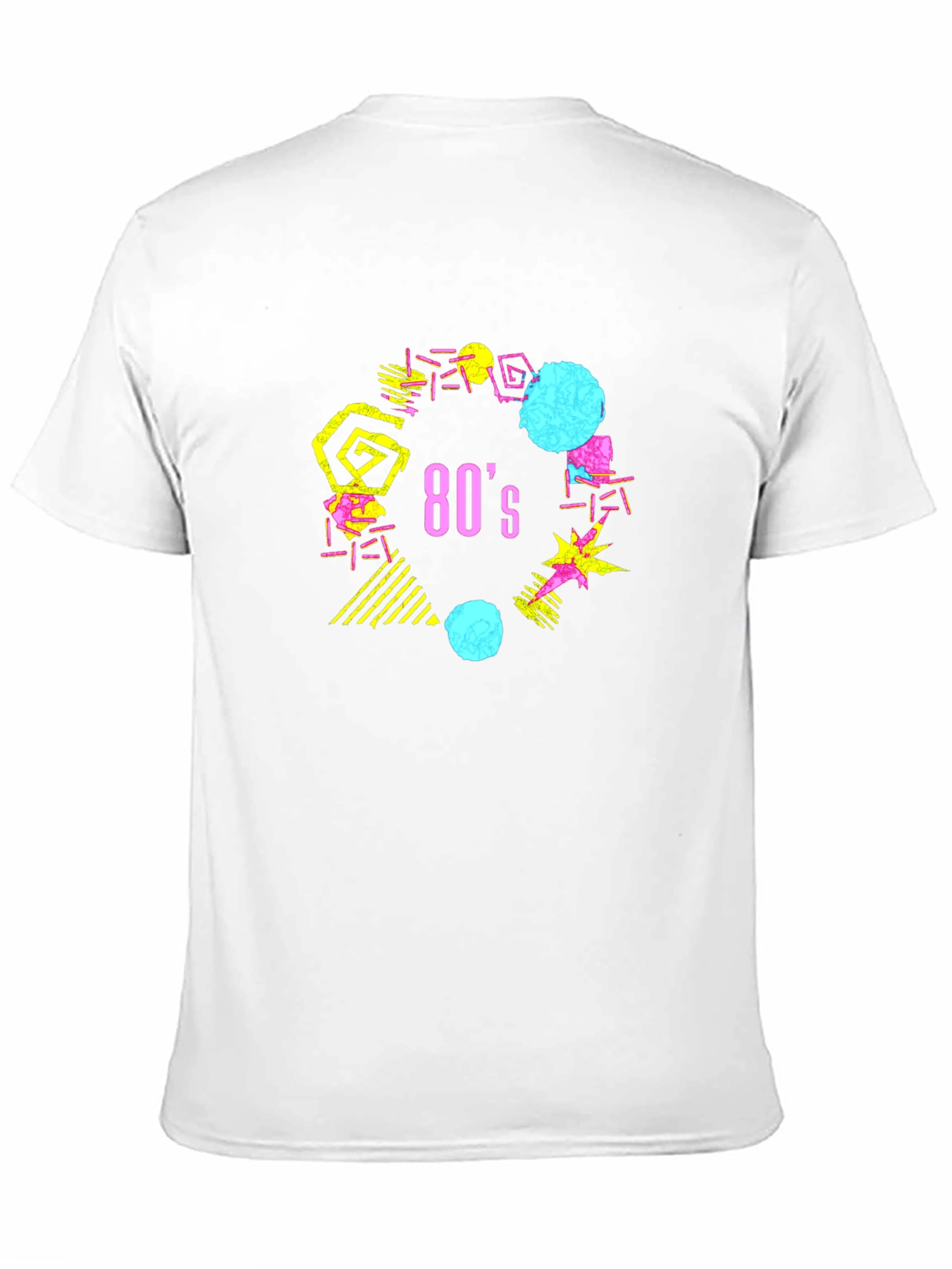Black Retro 80's Graphic T-Shirt view 11