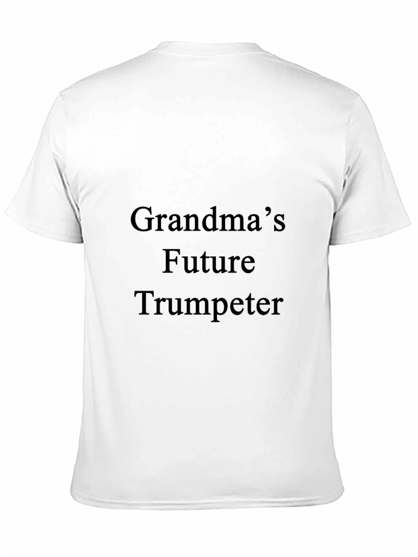 Black Grandma's Future Trumpeter T-Shirt view 11