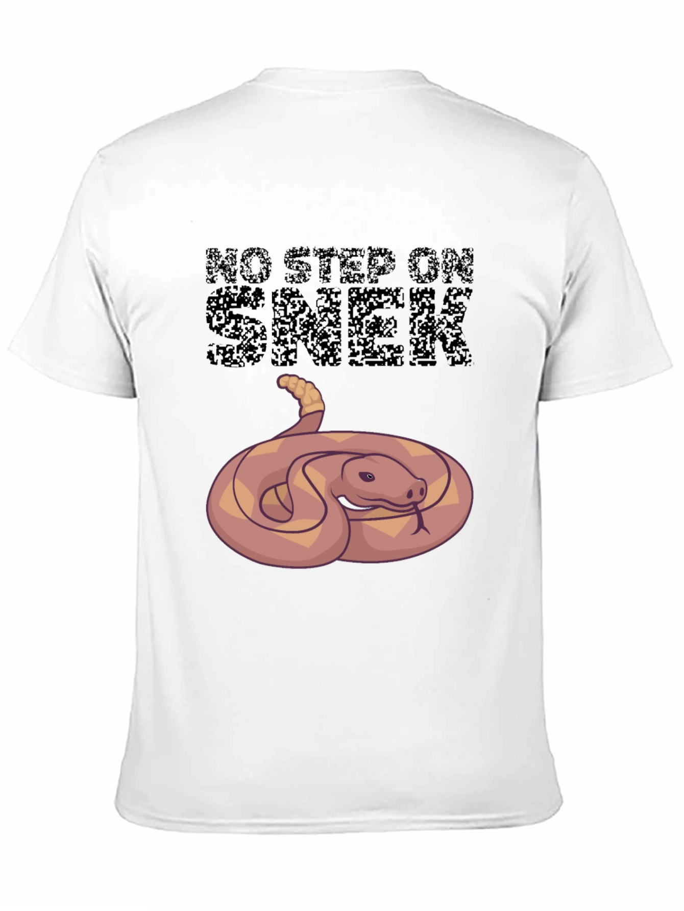 Black No Step On Snek T-Shirt view 11