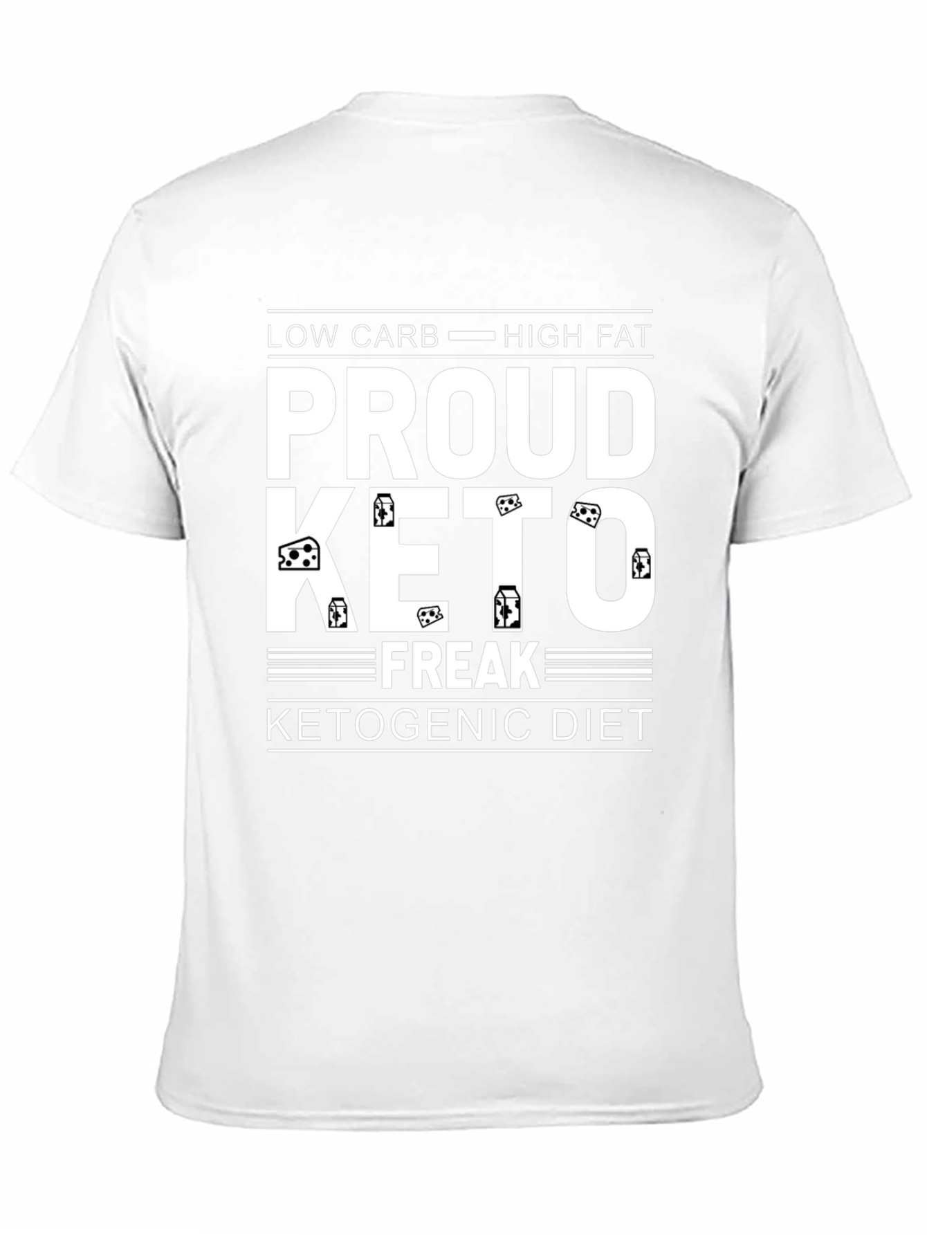 Proud Keto Freak T-Shirt - Low Carb High Fat Ketogenic Diet Tee - 11