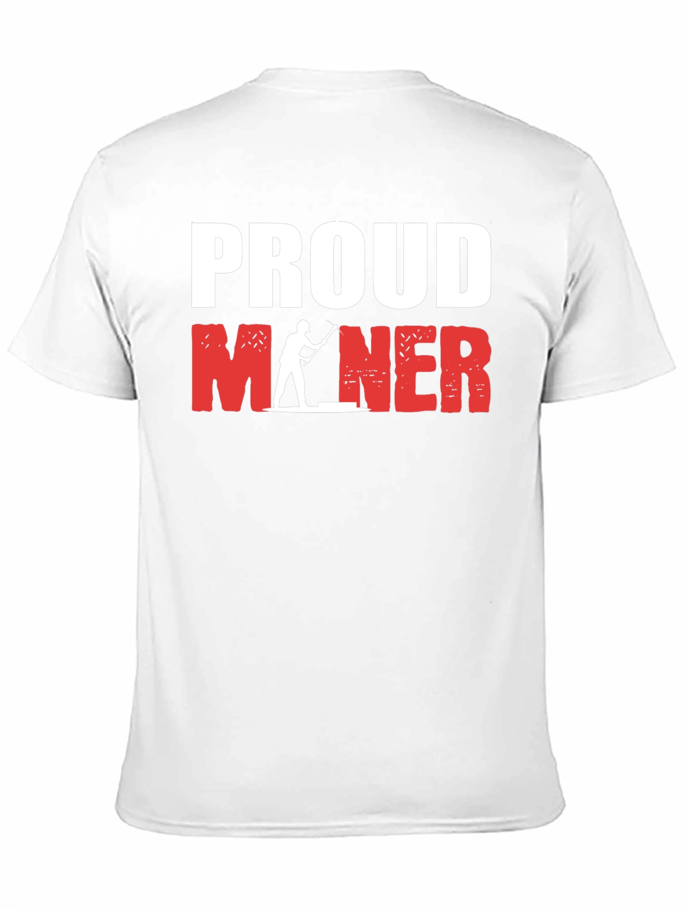 Black Proud Miner Graphic T-Shirt - Black view 11