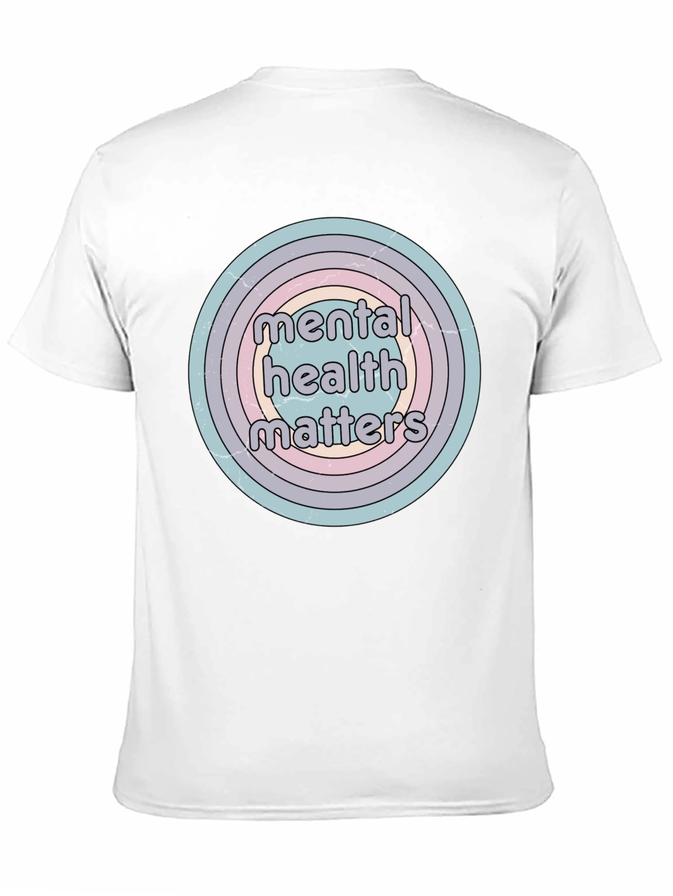 Black Mental Health Matters Graphic Tee - Unisex view 11