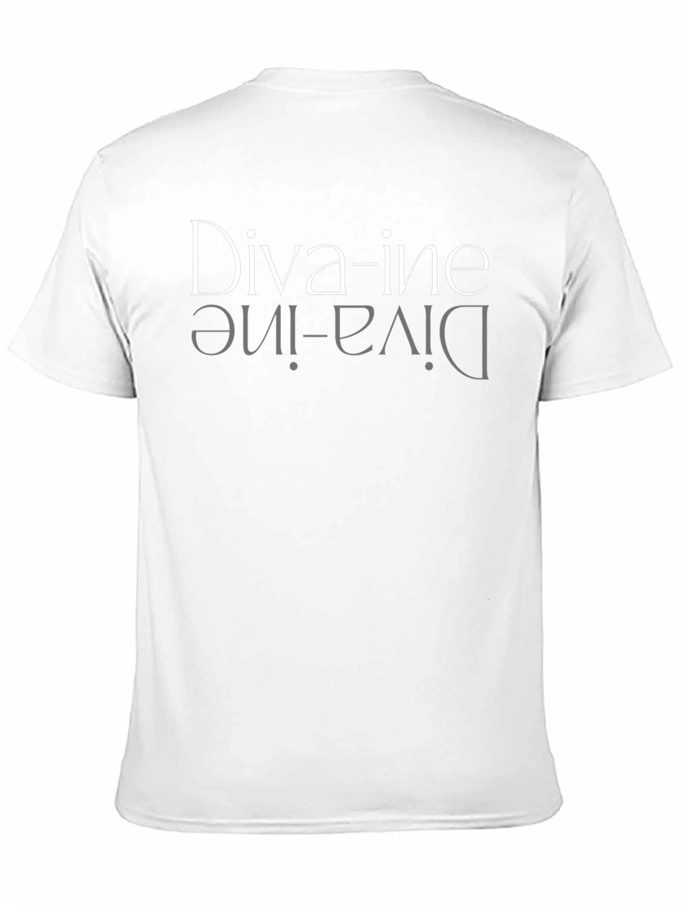 Diva-ine Reflective Graphic Tee - Black - 11