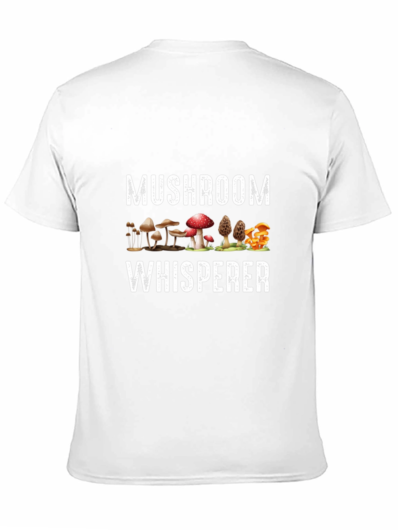 Black Mushroom Whisperer Graphic T-Shirt view 11