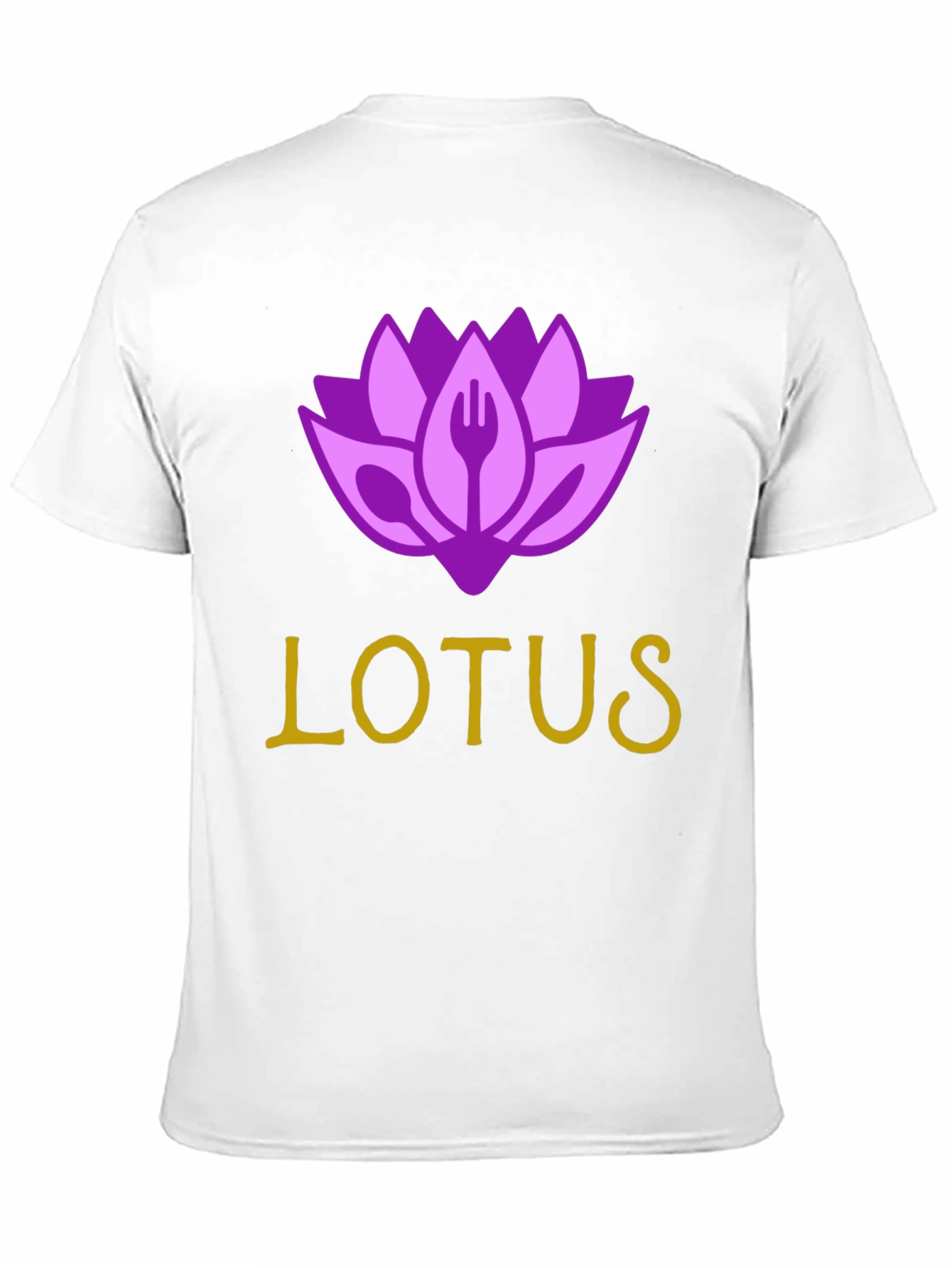 Black Lotus Restaurant T-Shirt - Black Cotton Blend view 11