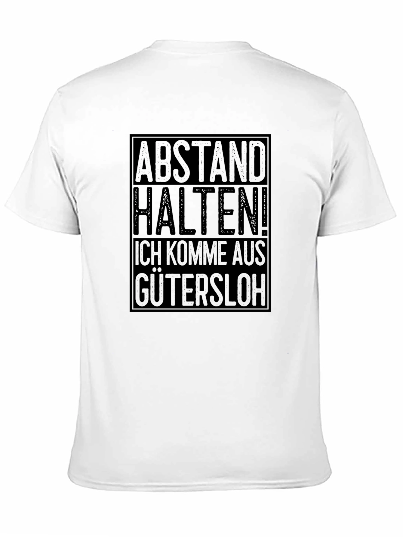 Black Abstand Halten Gütersloh Black T-Shirt view 11