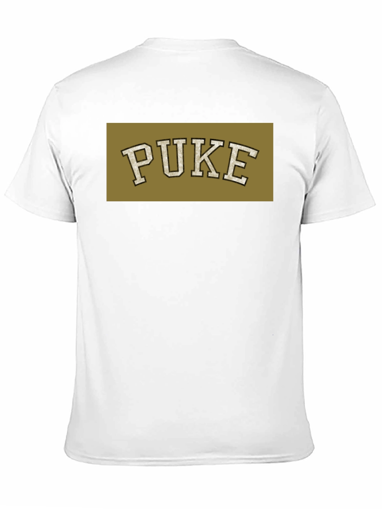 Black Puke Graphic Black T-Shirt - Novelty Humor Tee view 11