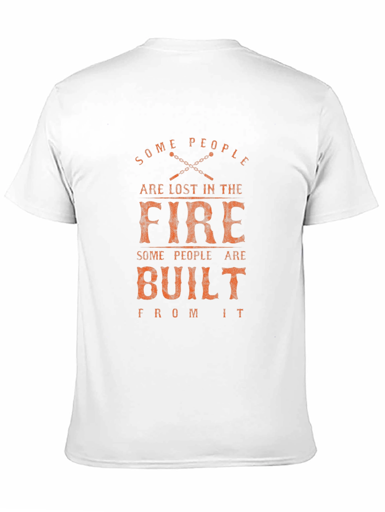 Black Built From Fire Graphic Tee view 11