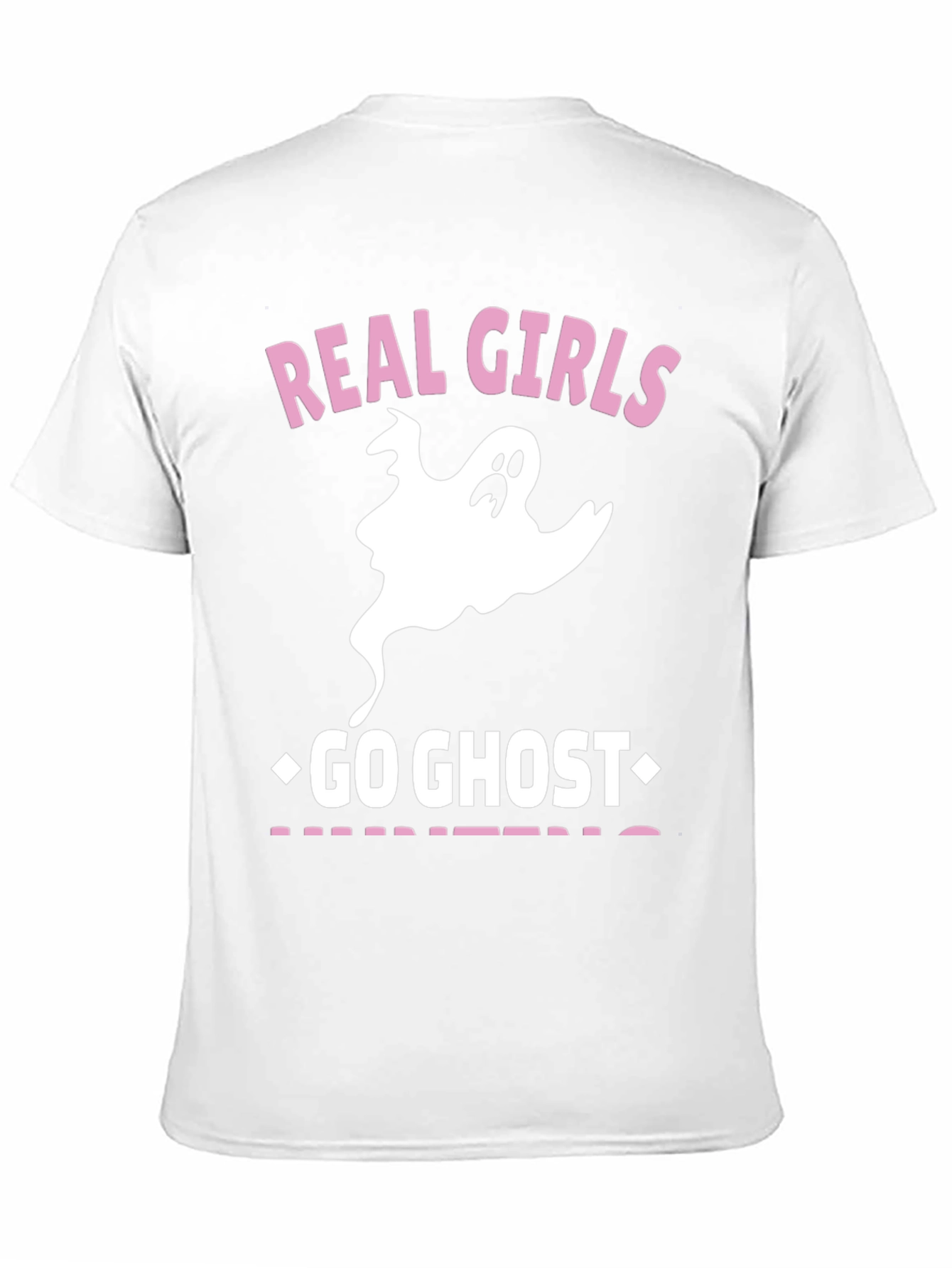 Black Real Girls Go Ghost Hunting T-Shirt view 11