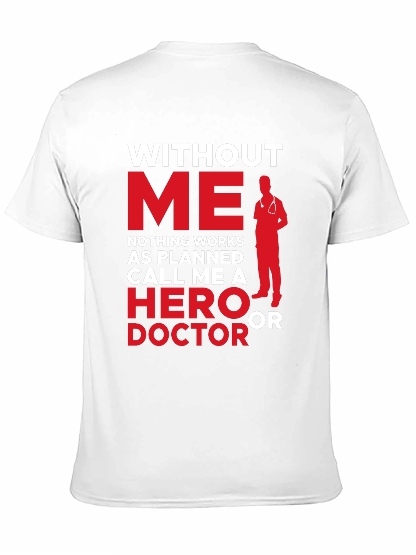 Black Hero Doctor Graphic Tee - Essential Workers Apparel view 11