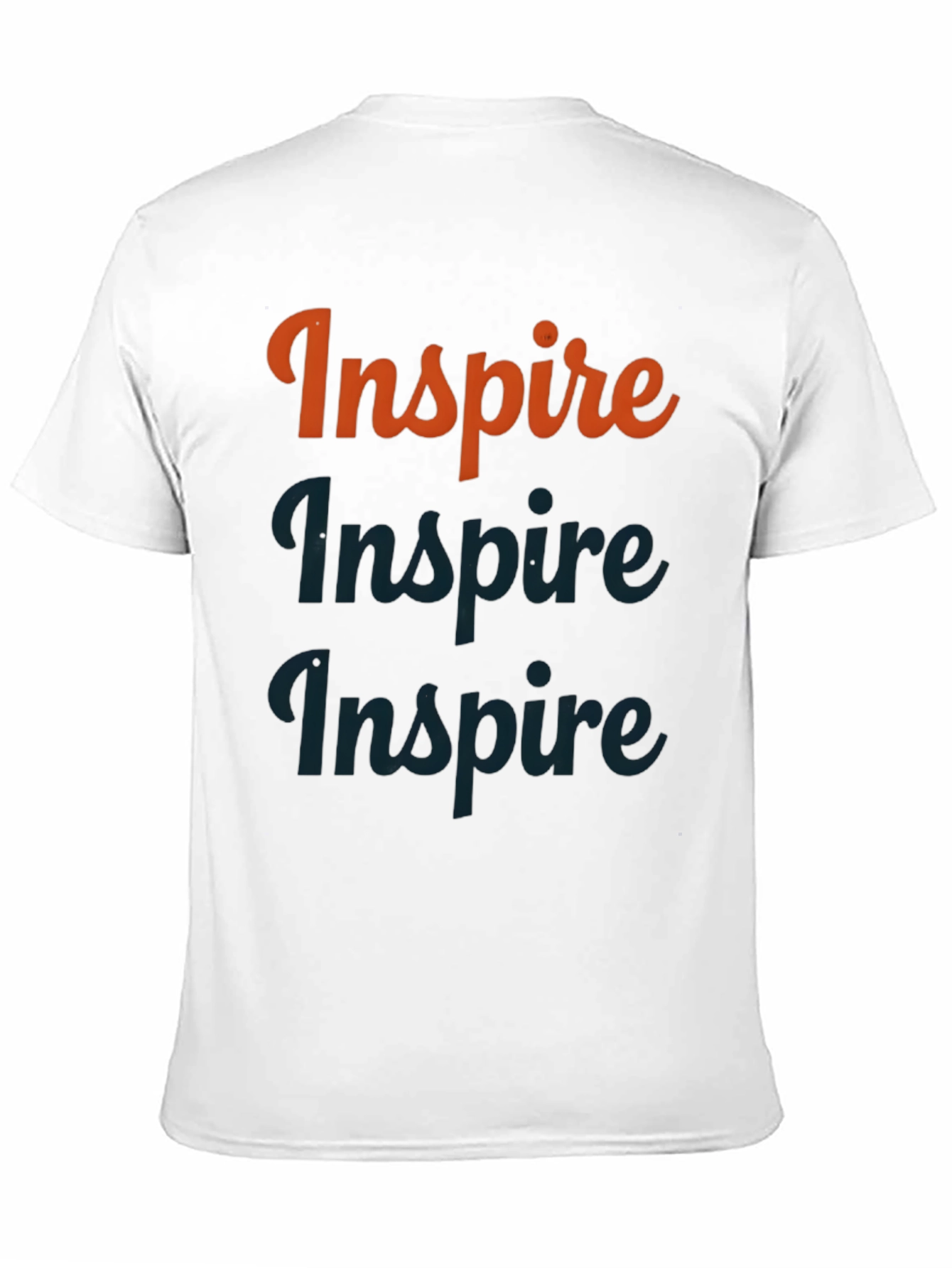 Black Inspire Graphic Print T-Shirt view 11