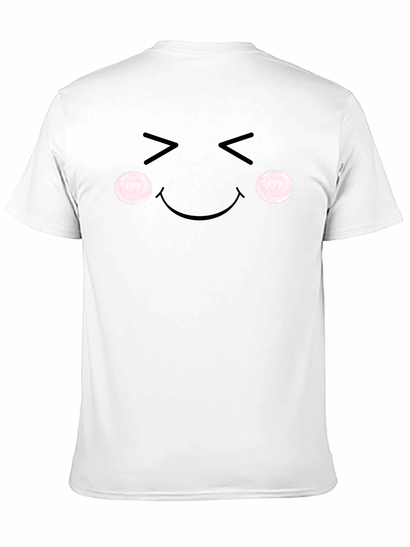 Black Kawaii Emoji Tee - Express Your Happy Side! view 11