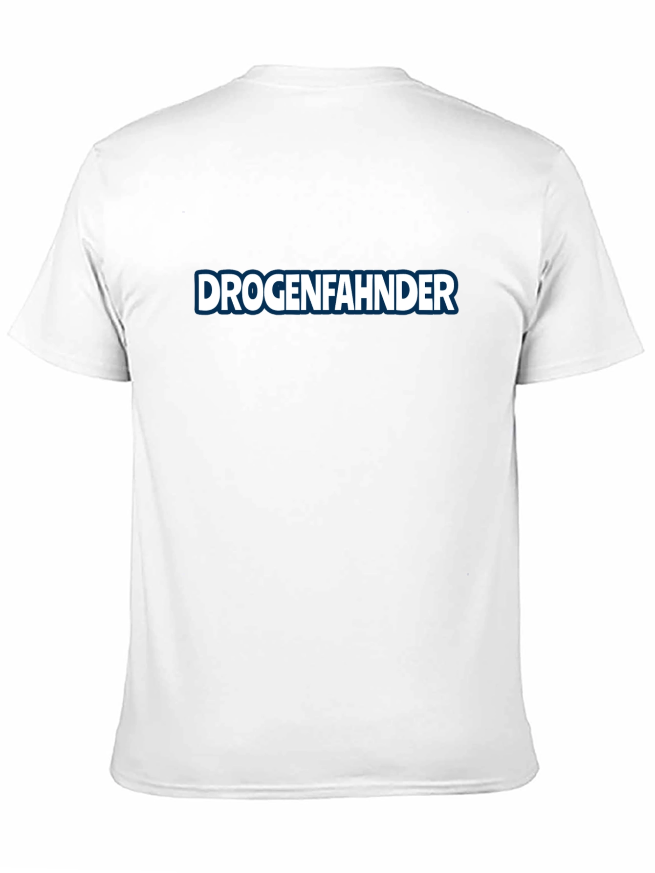 Black Drogenfahnder Graphic T-Shirt - Black Crew Neck view 11