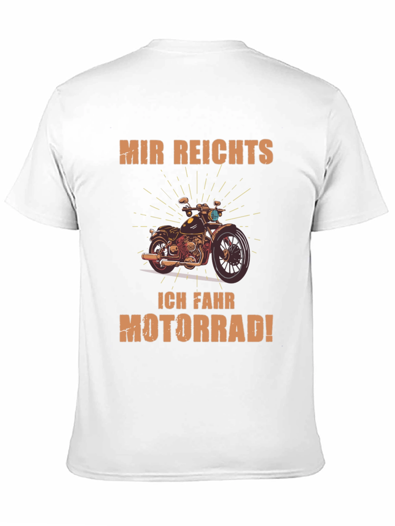 Black Mir Reichts Ich Fahr Motorrad T-Shirt view 11