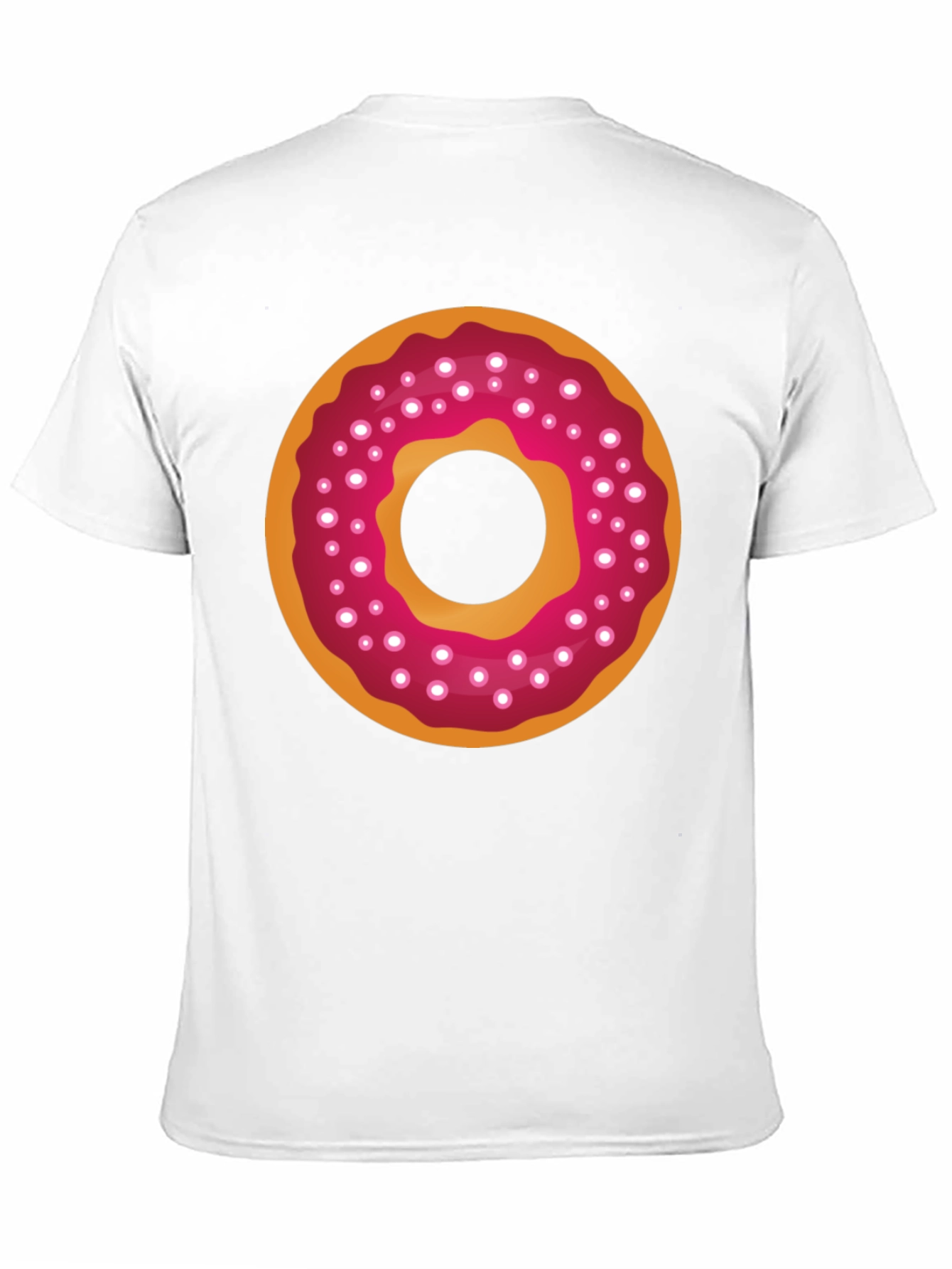 Black Donut Graphic Tee - Sweet & Stylish Casual Wear view 11