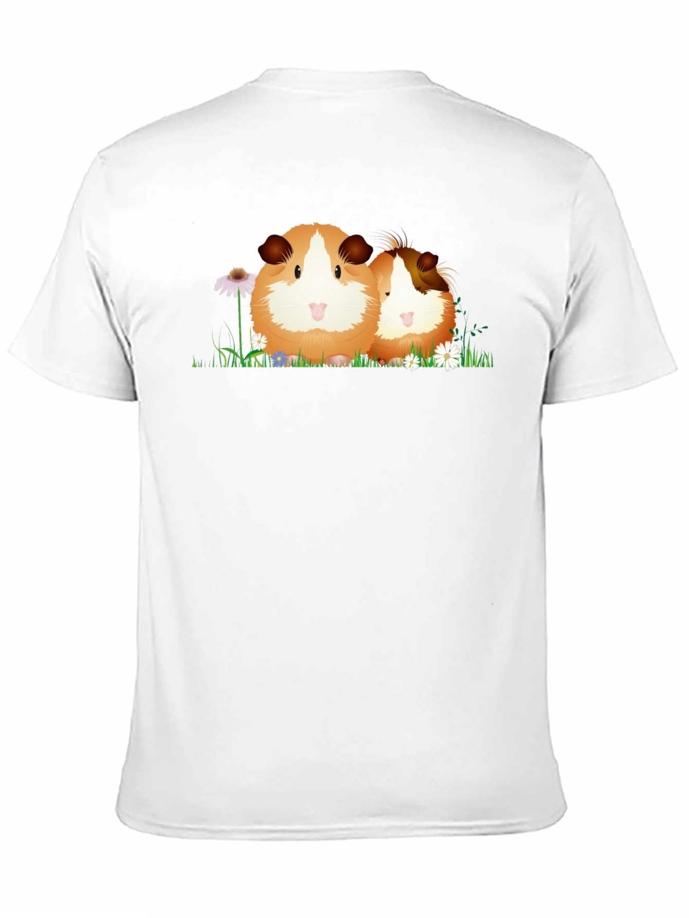 Black Guinea Pig Graphic Tee - Cute Animal Lover Shirt view 11