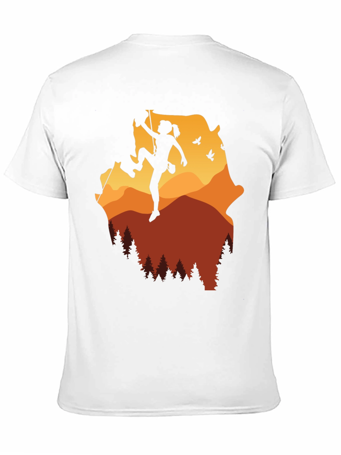 Black Mountain Climbing Graphic Tee - Adventure Awaits view 11