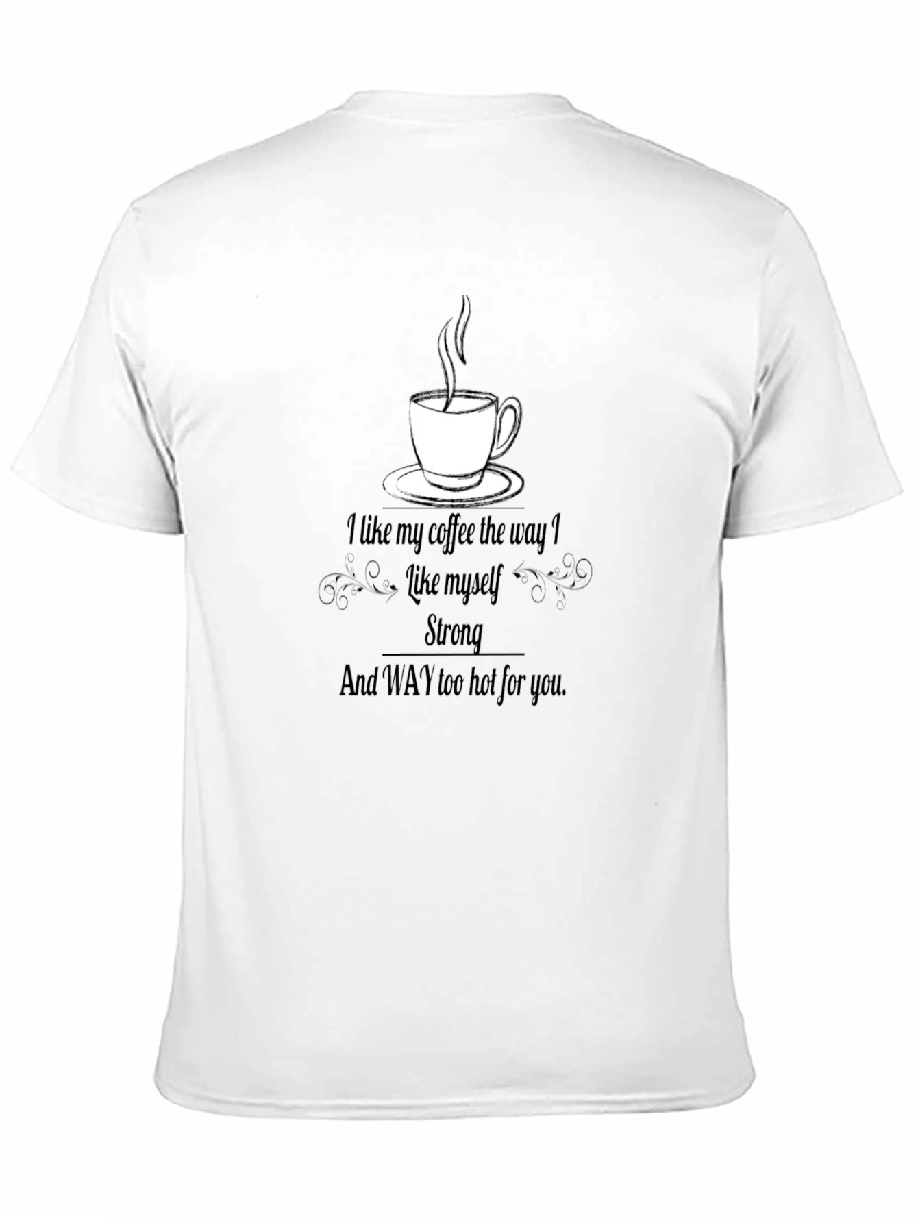 Black Coffee Lover's Black Graphic T-Shirt view 11