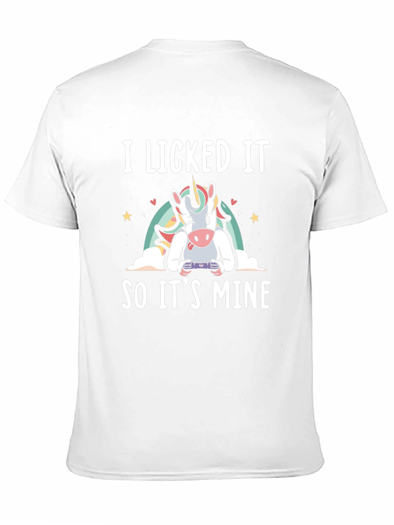 I Licked It So It's Mine Unicorn Gamer T-Shirt - 11