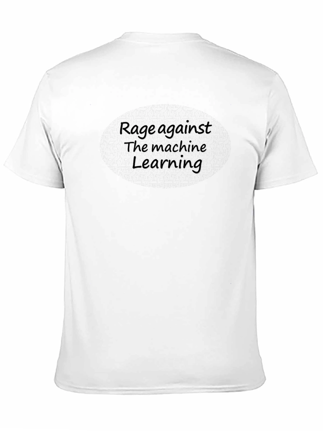 Black Rage Against The Machine Learning T-Shirt view 11