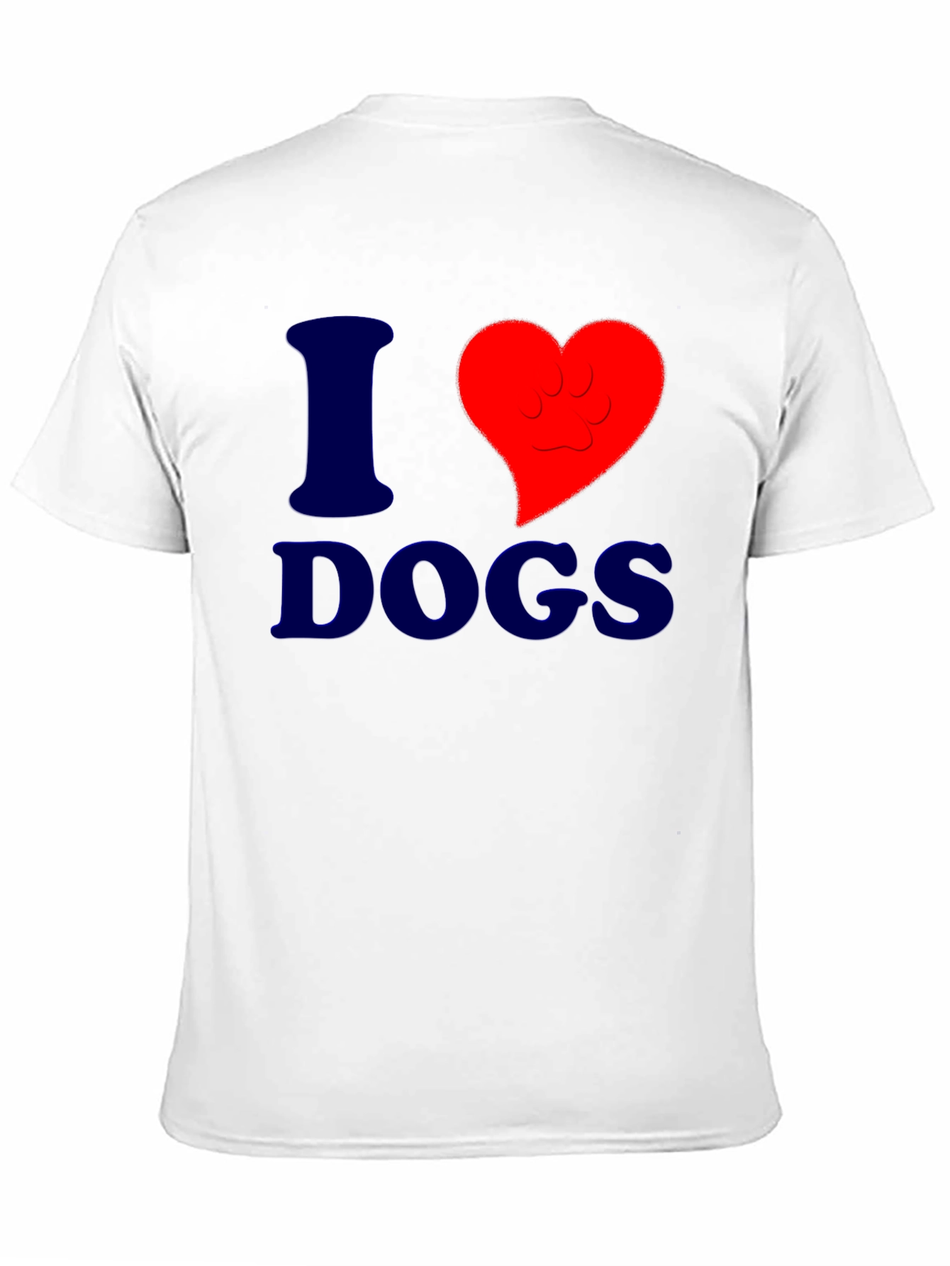 Black I Heart Dogs Graphic Tee - Stylish & Comfortable view 11