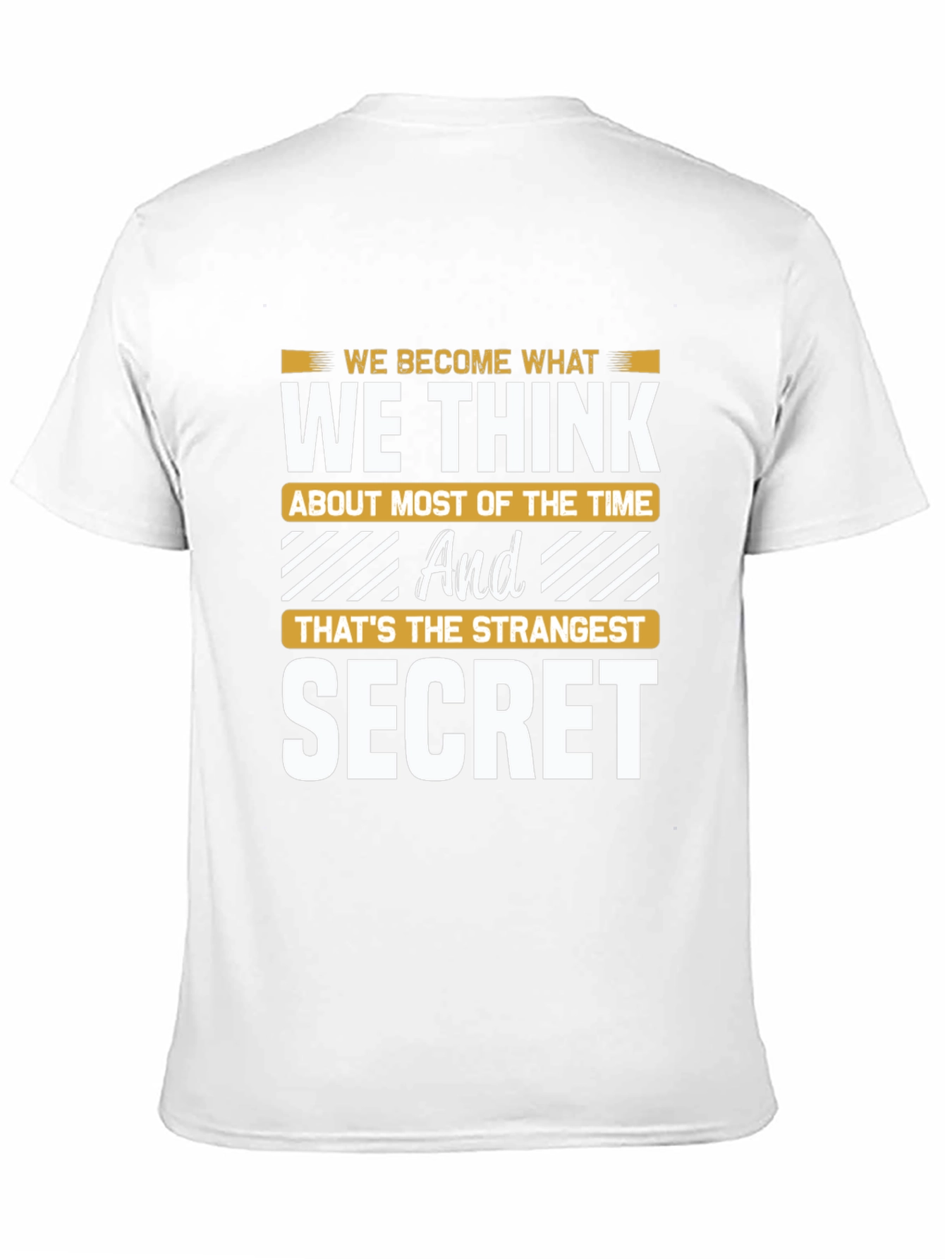 Black Inspirational Secret Graphic Tee view 11