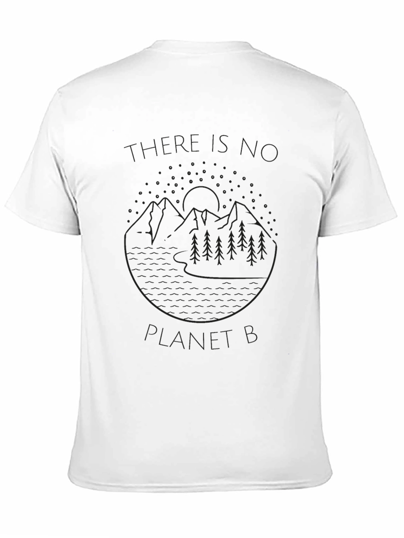 Black Planet B T-Shirt - Earth Conservation Tee view 11