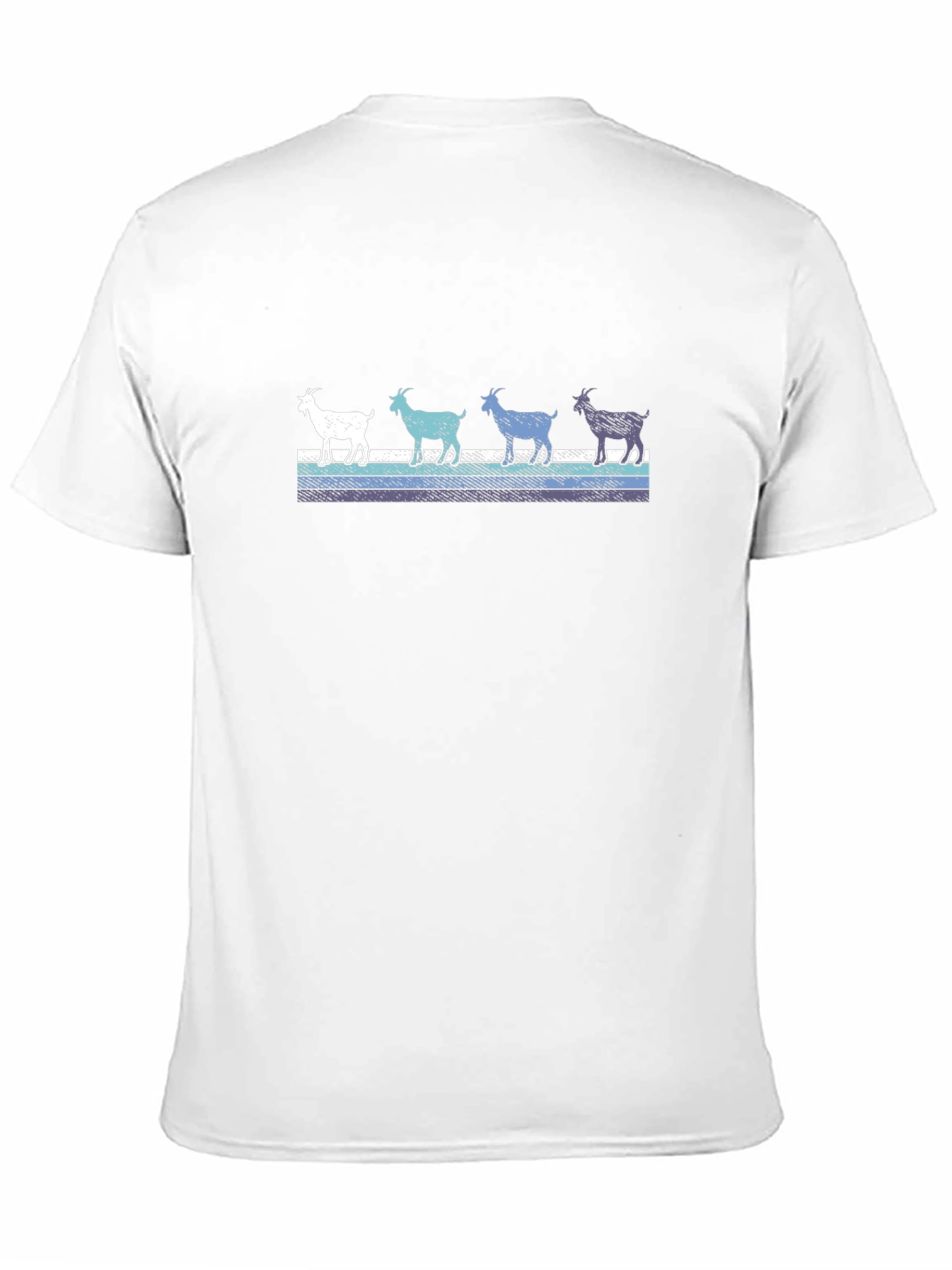 Black Retro Goat Parade Graphic Tee view 11