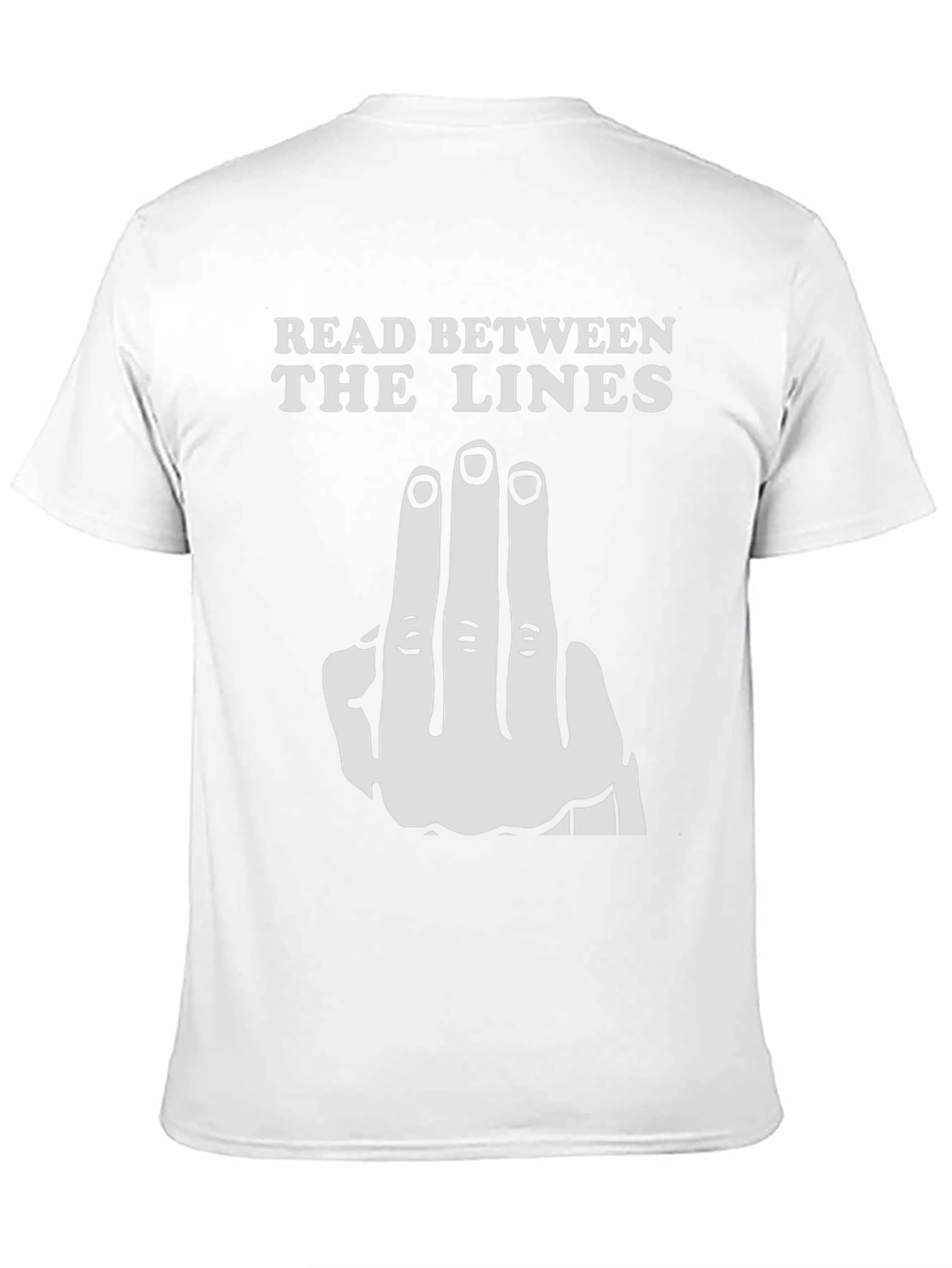 Black Read Between The Lines Graphic T-Shirt view 11