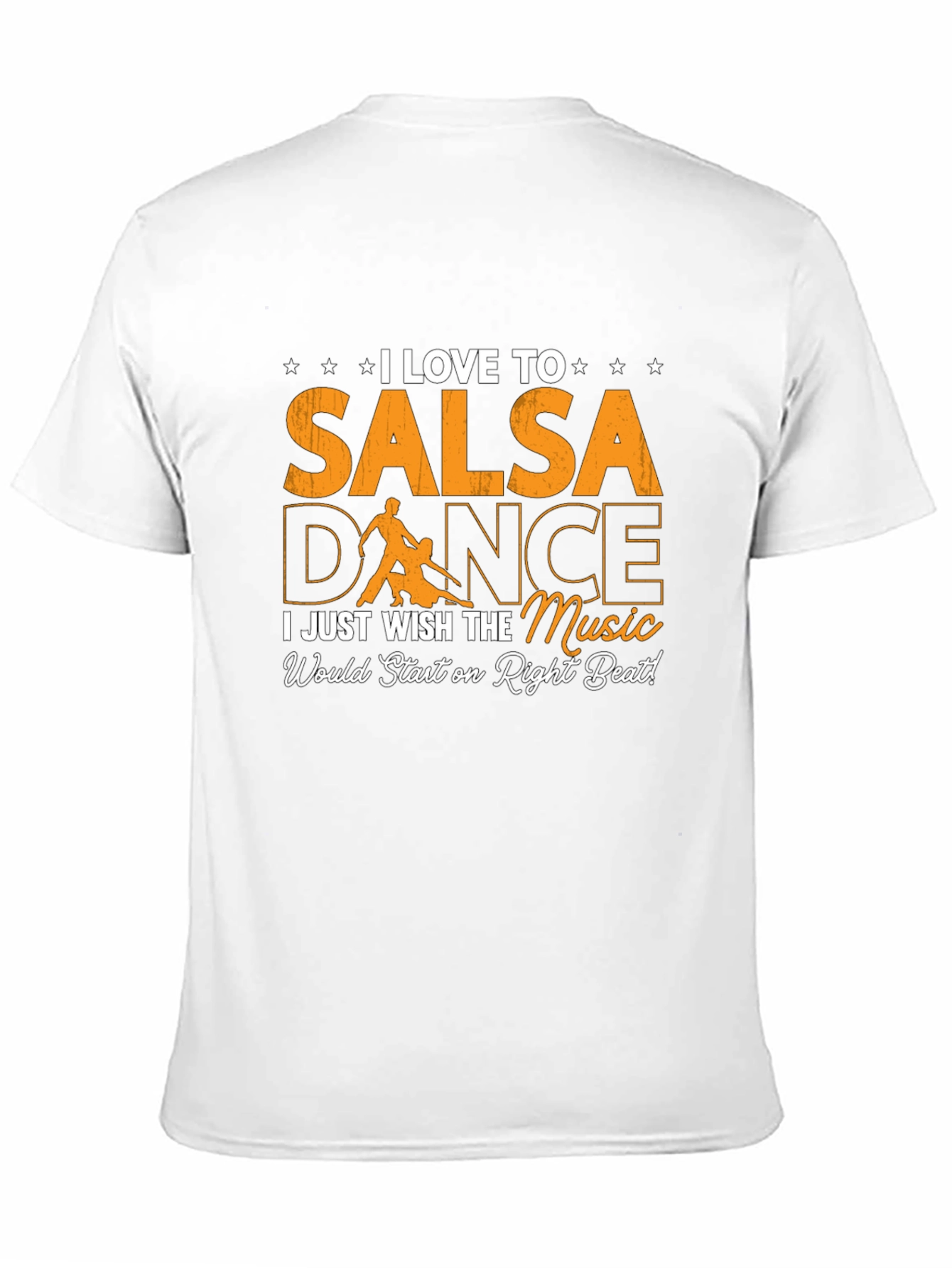 Black I Love Salsa Dance T-Shirt - Right Beat Music view 11