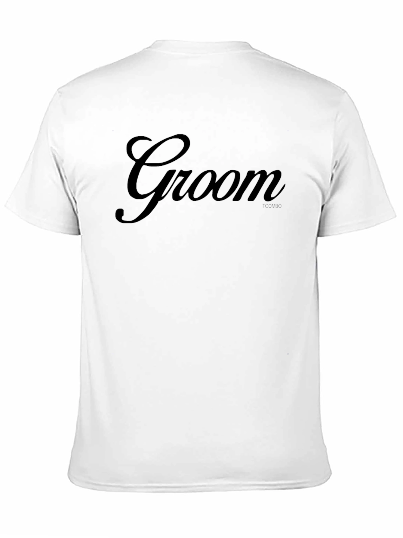 Groom Script T-Shirt - Wedding Day Apparel - 11