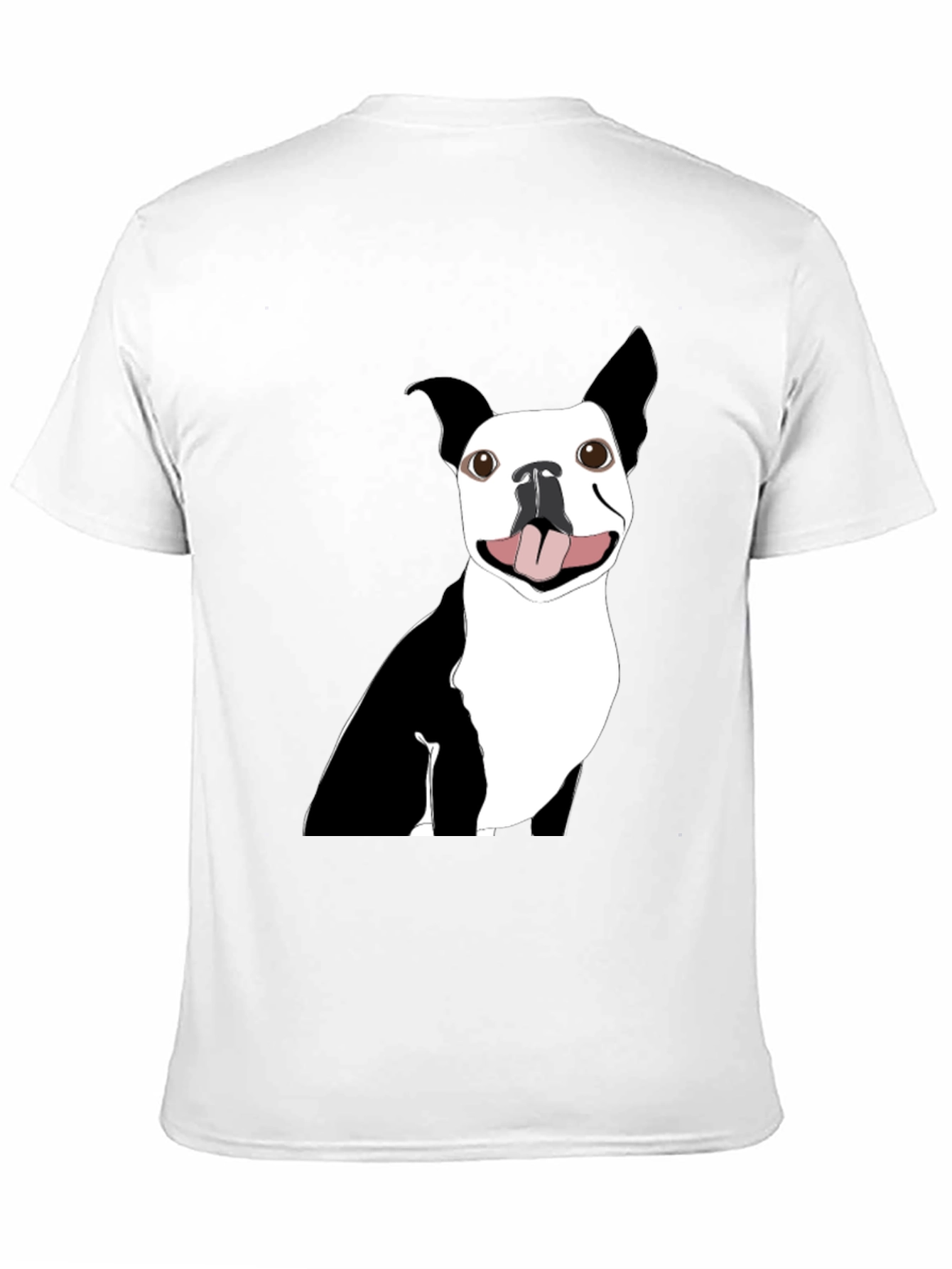 Black Boston Terrier Graphic Tee - Soft Cotton Blend view 11