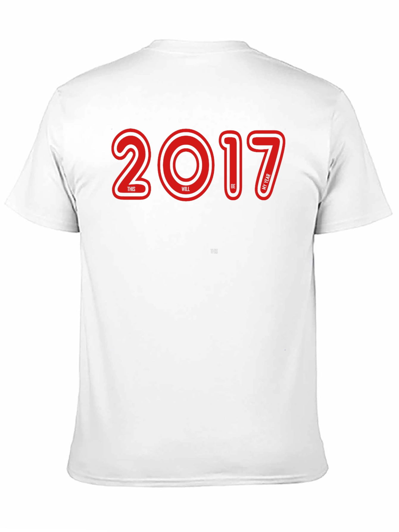 Black 2017 This Will Be My Year Graphic Tee view 11