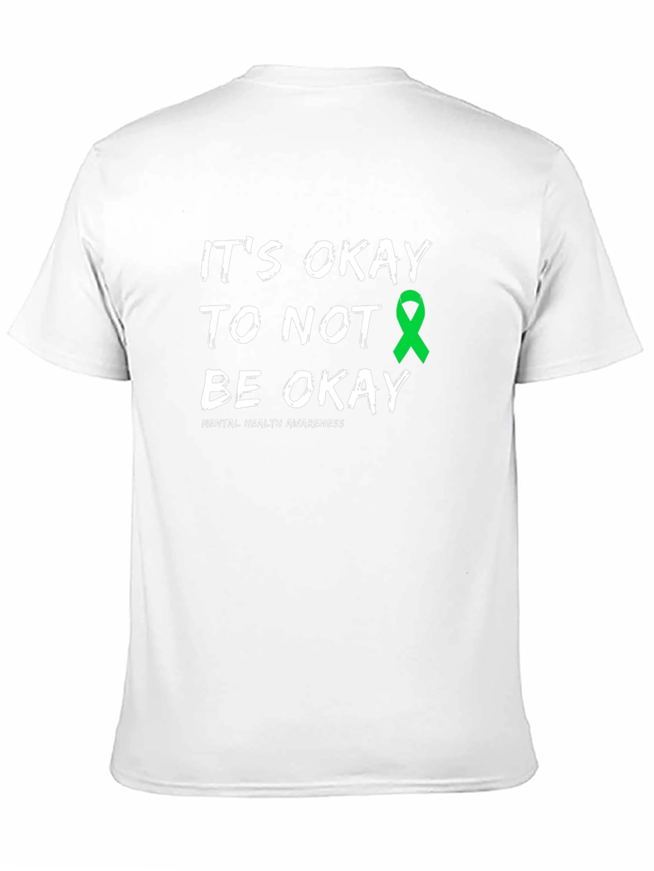 Black Mental Health Awareness T-Shirt: It's Okay to Not Be Okay view 11