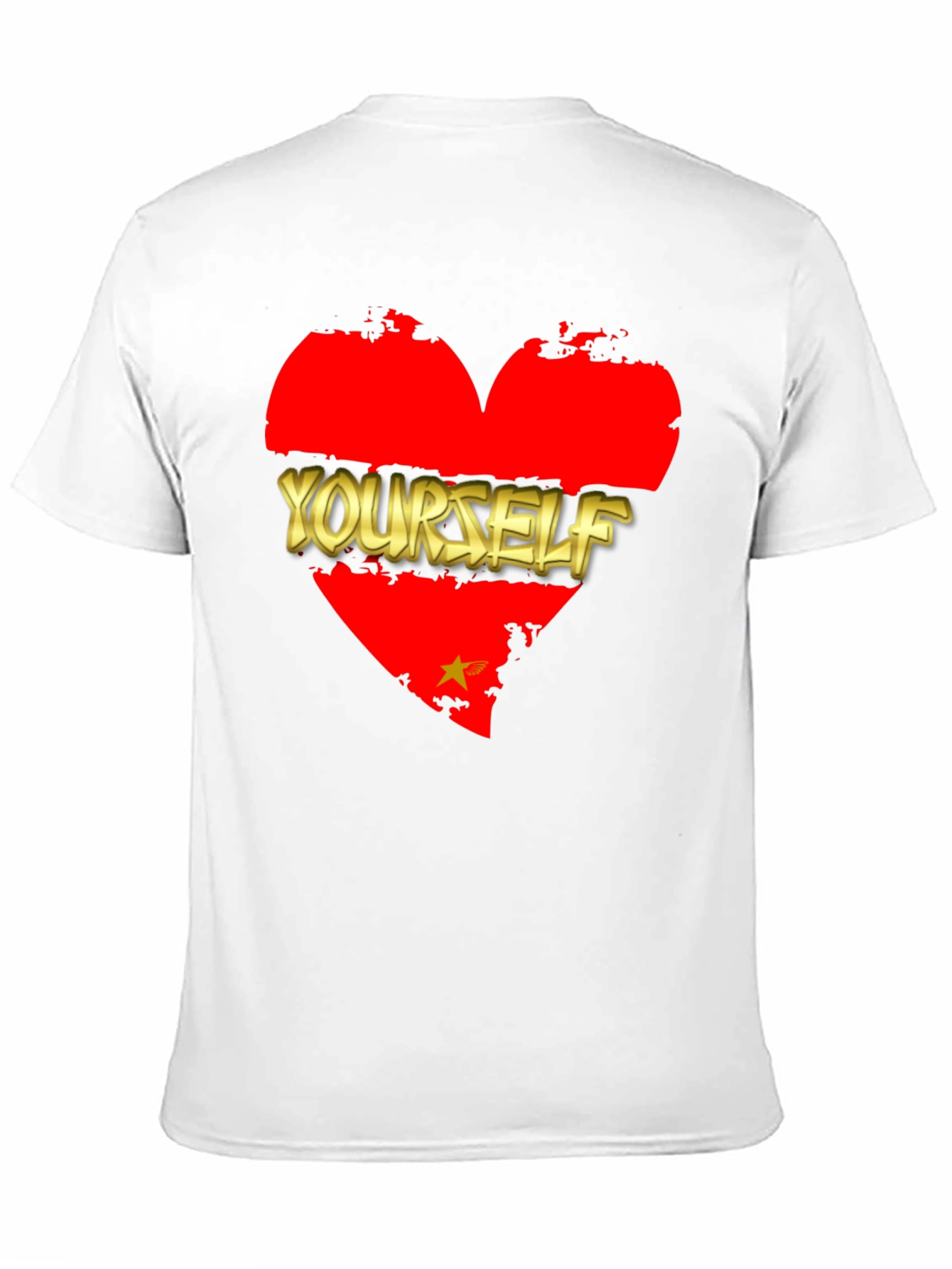 Black Love Yourself Graphic T-Shirt - Black view 11