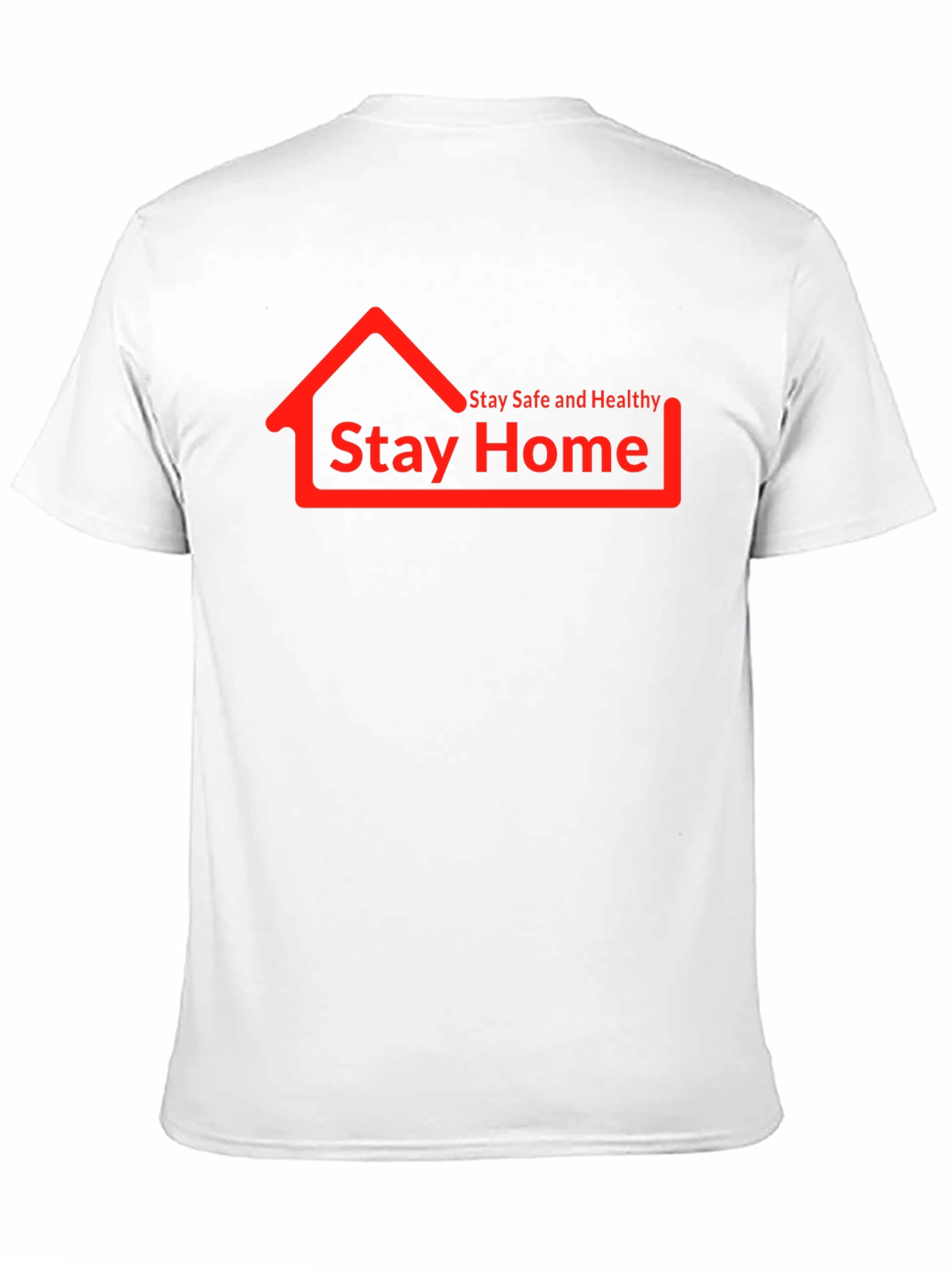 Black Stay Home Graphic Tee - Comfort & Style! view 11