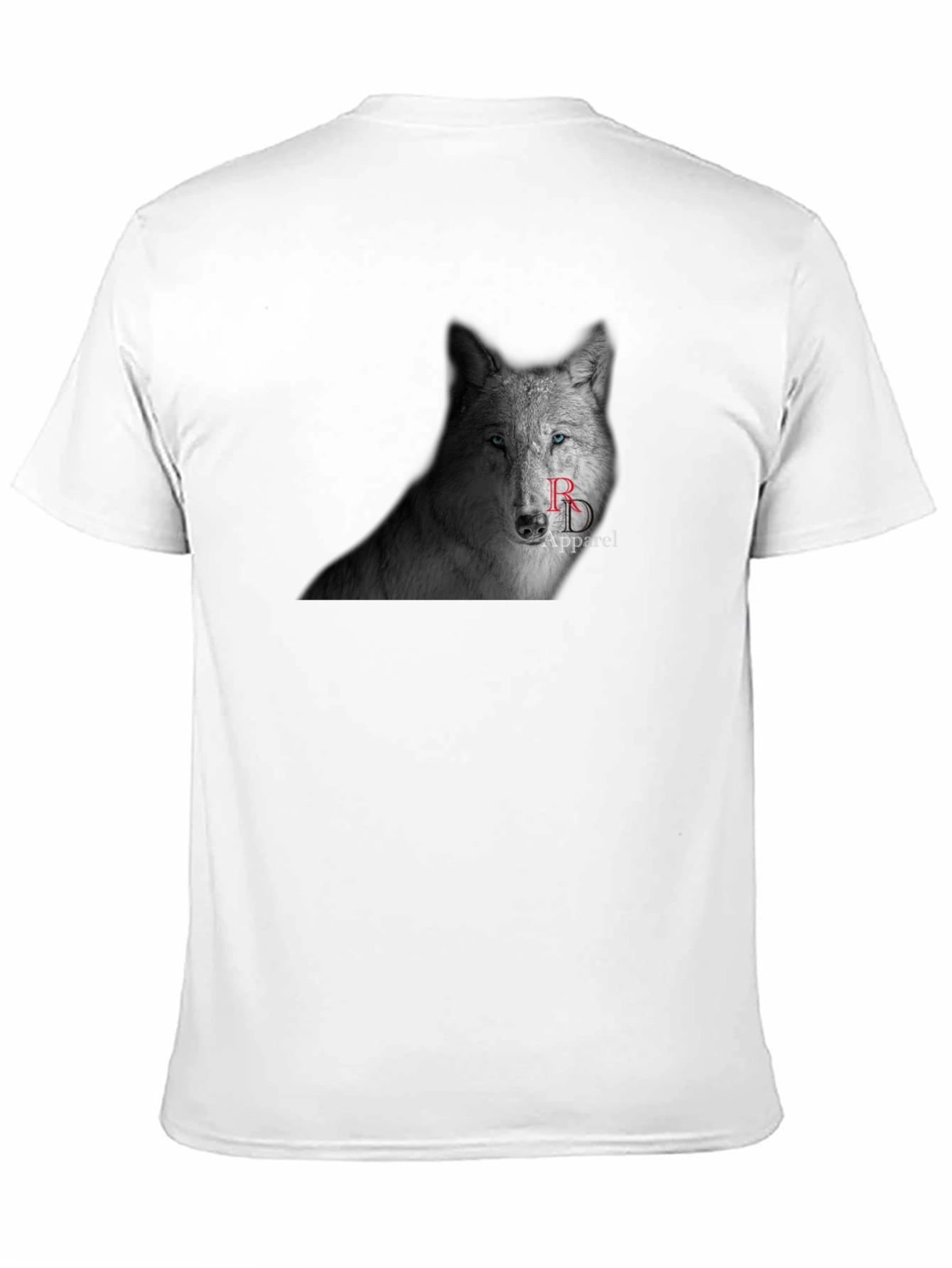Black Wolf Graphic T-Shirt - Black Crew Neck Tee view 11