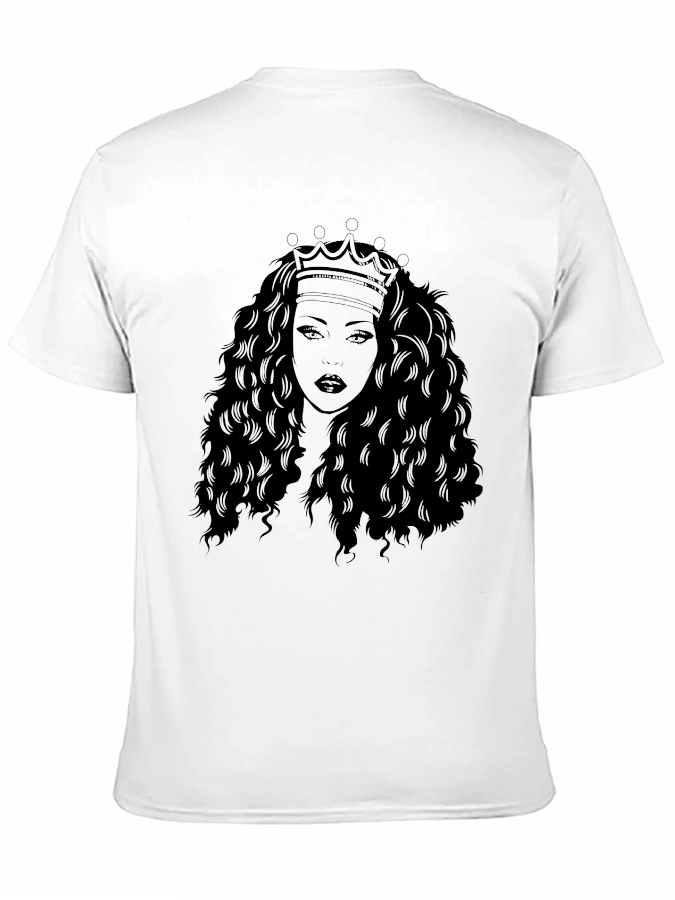 Black Queen Graphic T-Shirt - Stylish Black Tee view 11