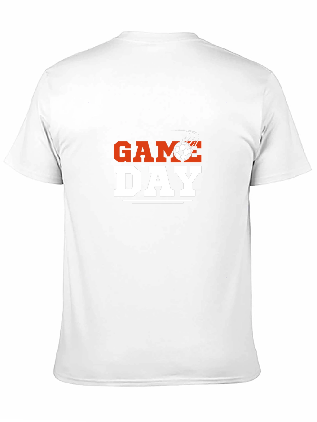 Black Game Day Soccer Graphic Tee view 11