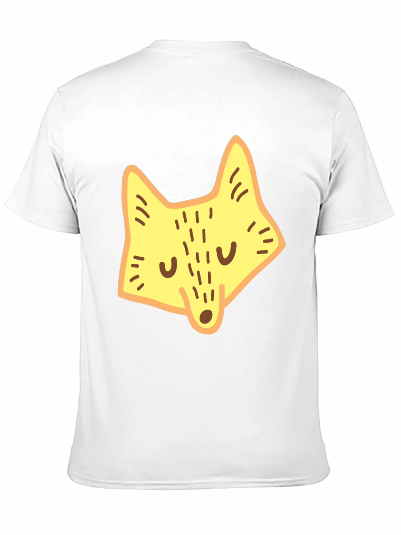 Black Fun Fox Graphic Tee - Black Cotton Blend view 11